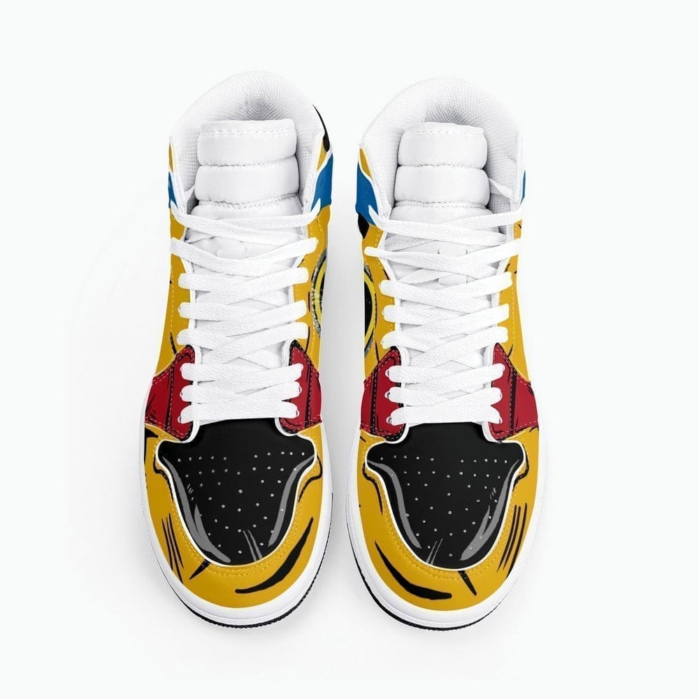 Ideafootwear Wolverine AJ1 High Sneakers Shoes For Men And Women