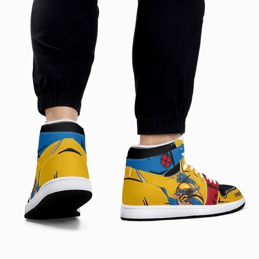 Ideafootwear Wolverine AJ1 High Sneakers Shoes For Men And Women