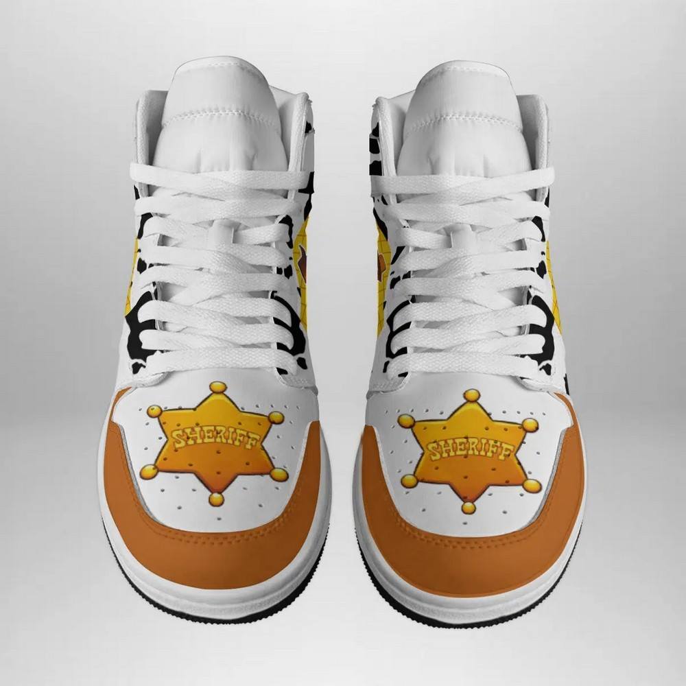 Ideafootwear Woody Disney AJ1 High Sneakers Shoes For Men And Women