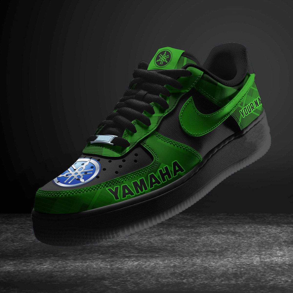 Ideafootwear Yamaha Blue Air Low-Top Sneakers Shoes For Men And Women 1