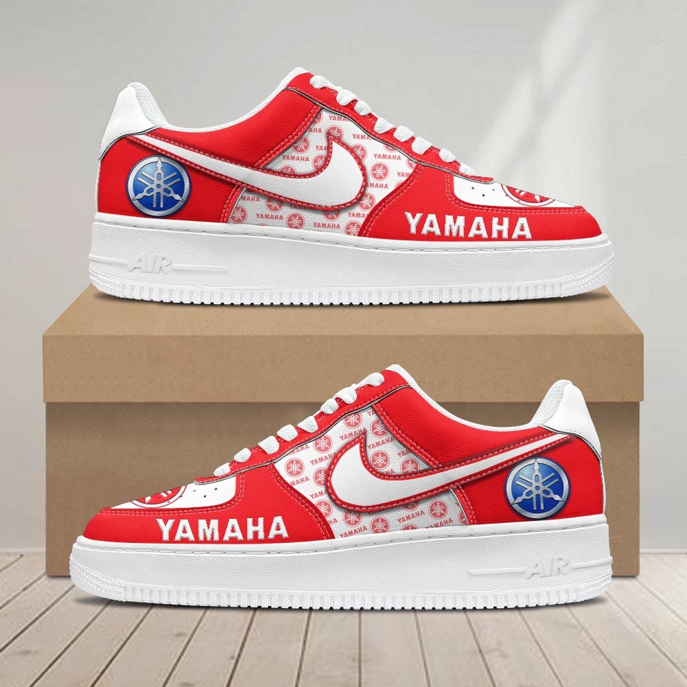 Ideafootwear Yamaha Blue Air Low-Top Sneakers Shoes For Men And Women 1