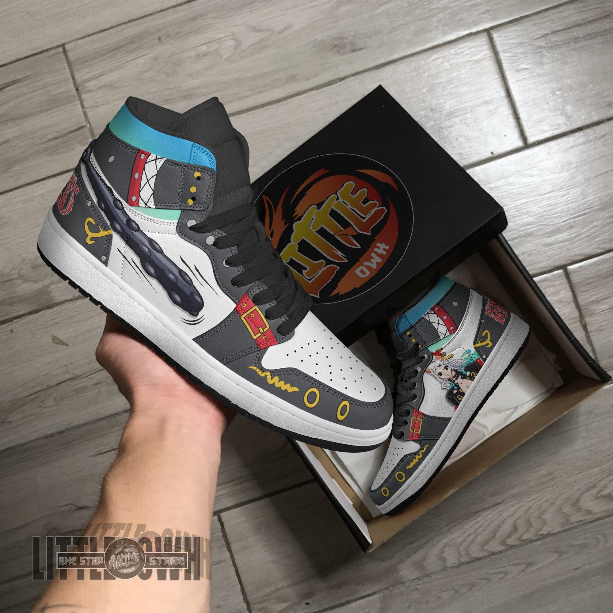 Ideafootwear Yamato AJ1 High Sneakers Shoes For Men And Women