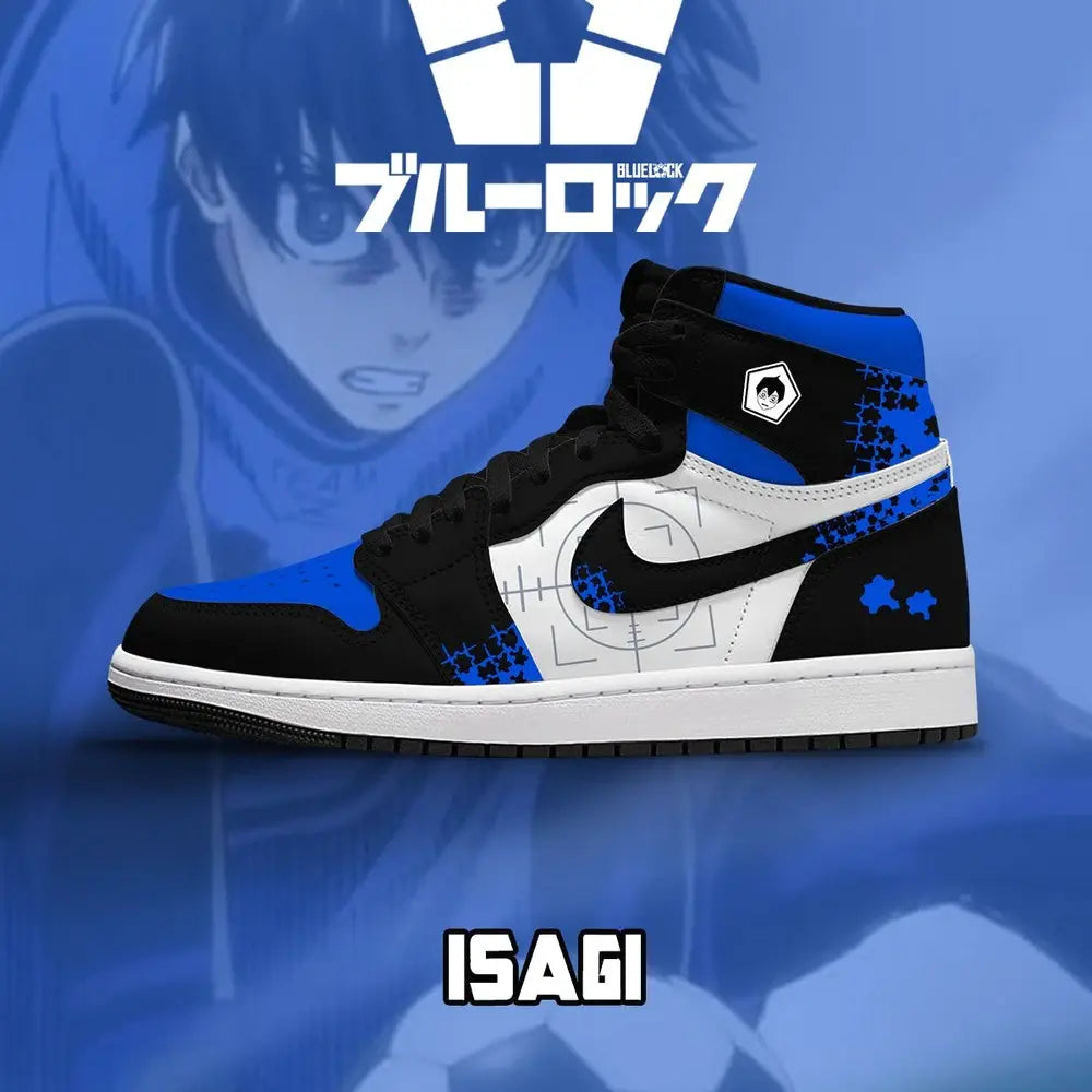 Ideafootwear Yoichi Isagi V.1  AJ1 High Sneakers Shoes For Men And Women