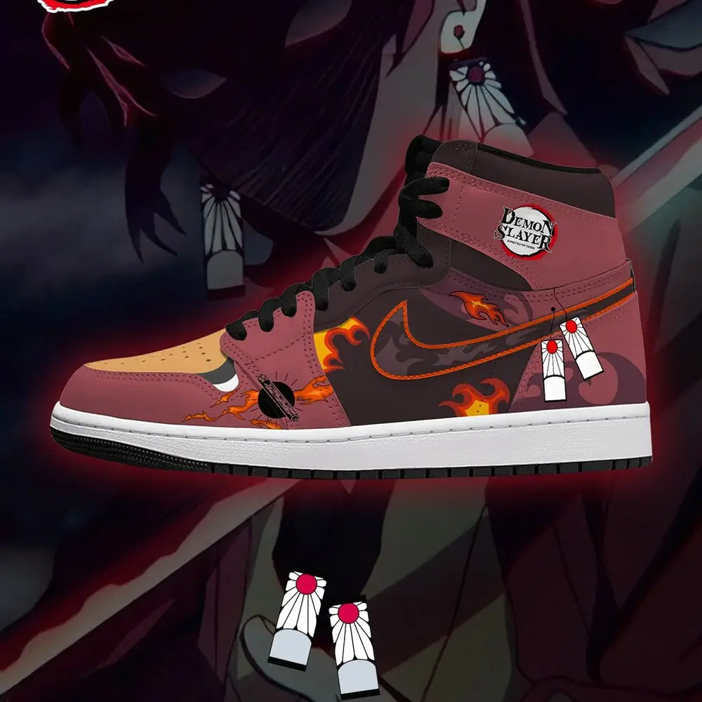 Ideafootwear Yoriichi Tsugikuni V.2  AJ1 High Sneakers Shoes For Men And Women