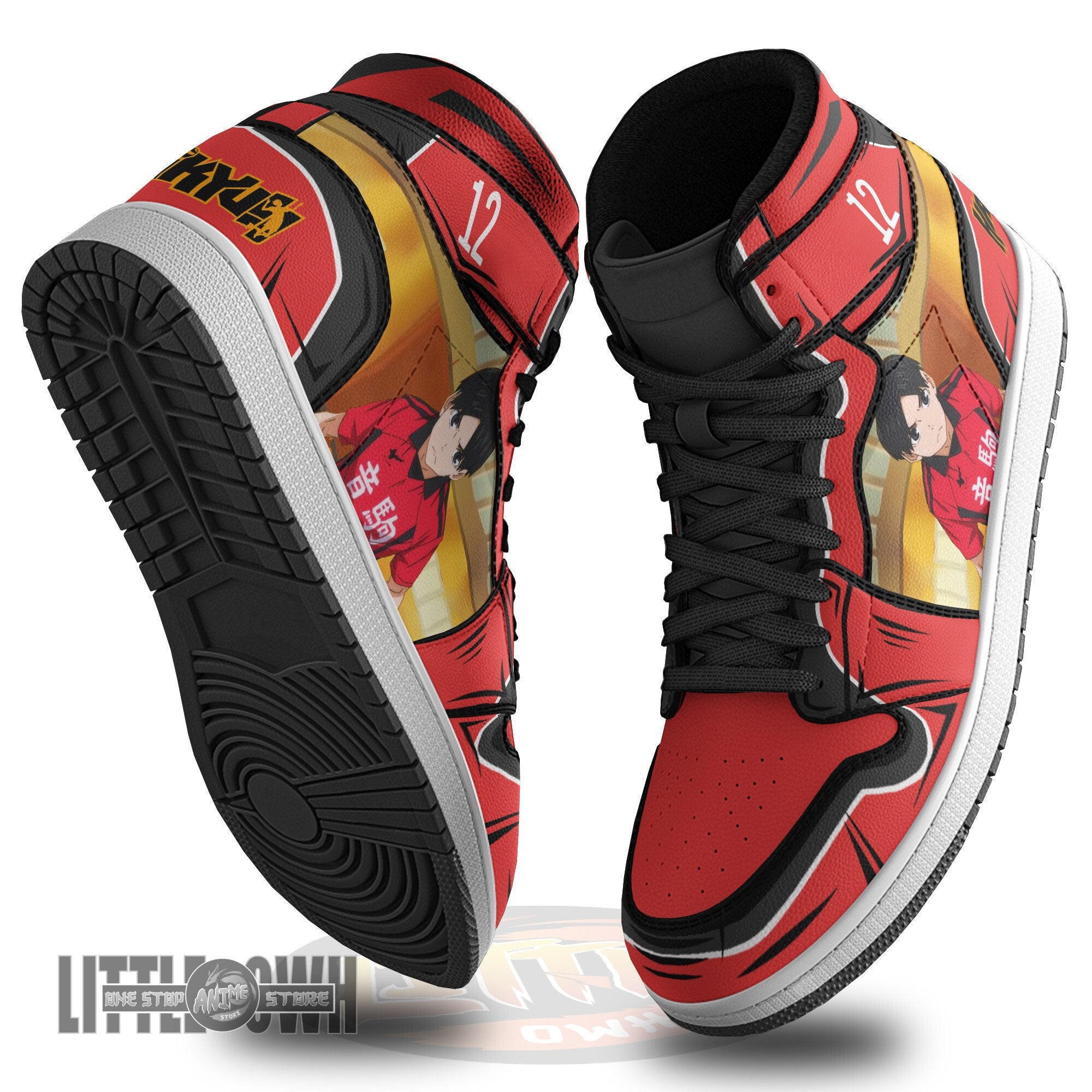 Ideafootwear Yuuki Shibayama AJ1 High Sneakers Shoes For Men And Women