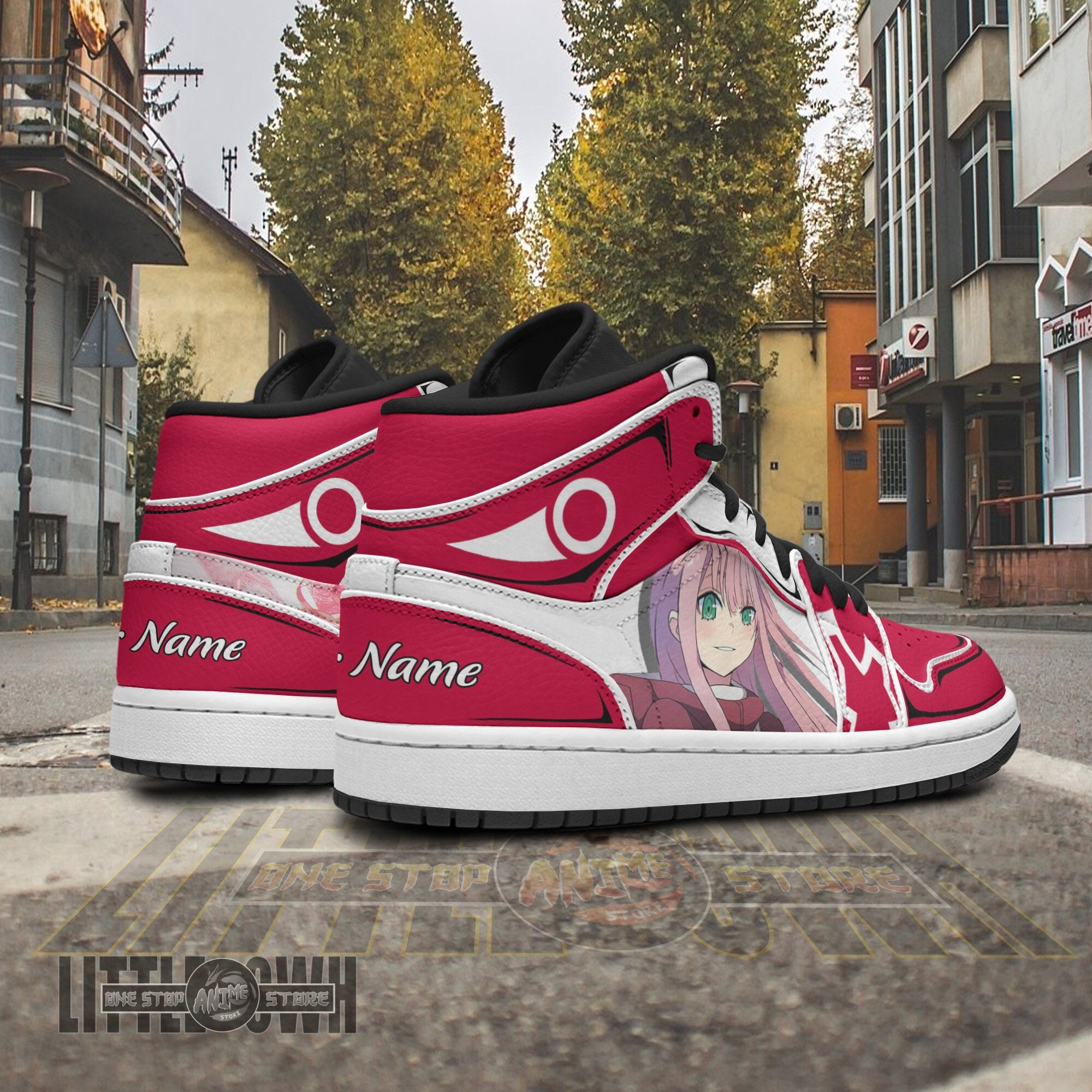 Ideafootwear Zero Two AJ1 High Sneakers Shoes For Men And Women