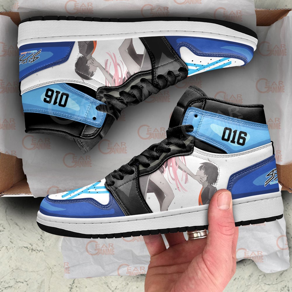 Ideafootwear Zero Two and Hiro AJ1 High Sneakers Shoes For Men And Women