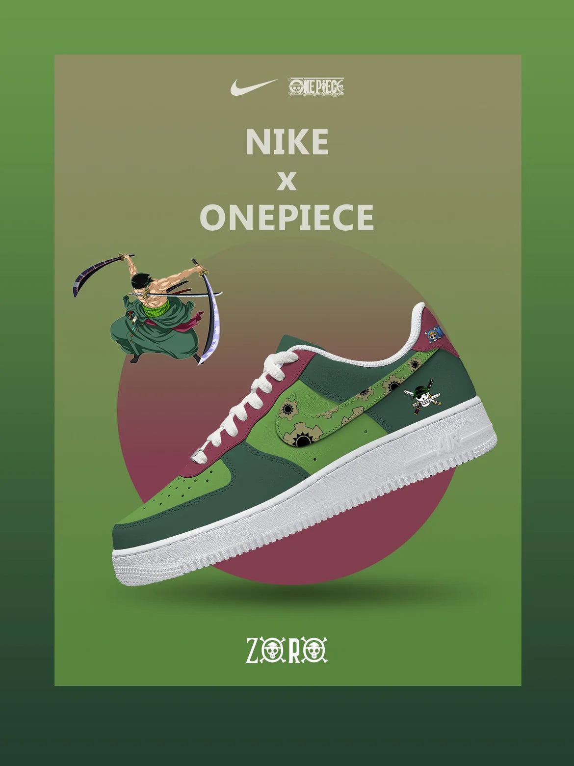 Ideafootwear Zoro  Air Low-Top Sneakers Shoes For Men And Women 1