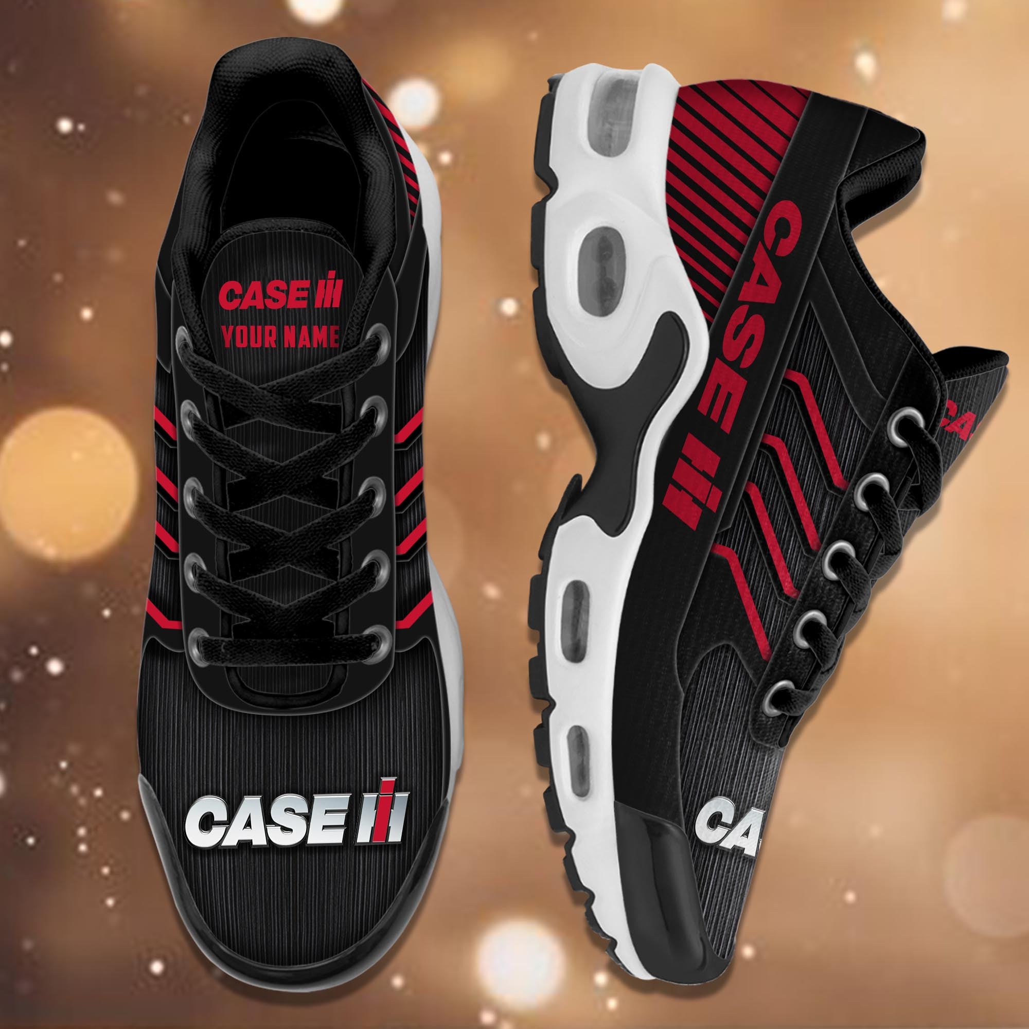 Ideafootwear Case IH TN Shoes Sneakers For Men And Women