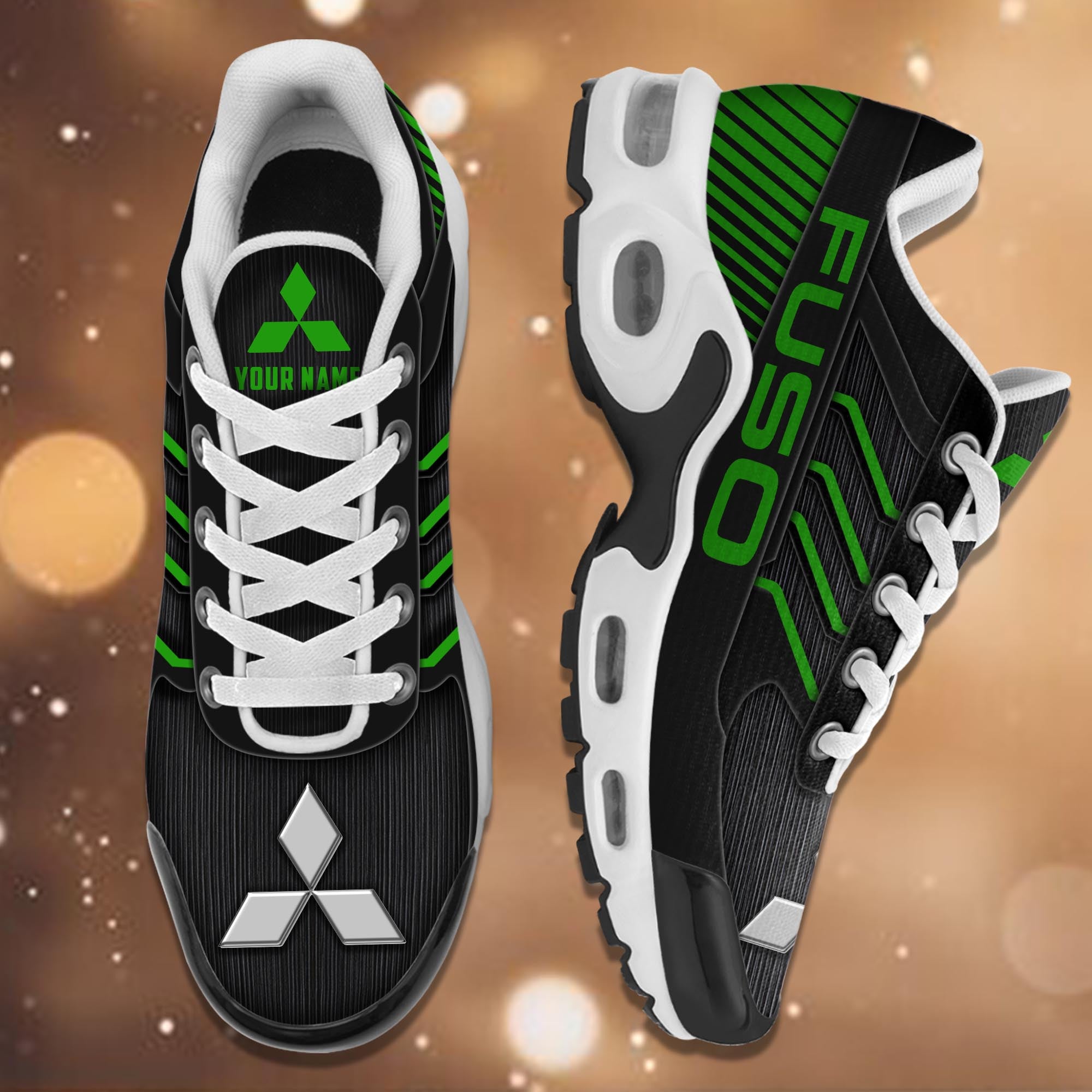 Ideafootwear Mitsubishi Fuso TN Shoes Sneakers For Men And Women