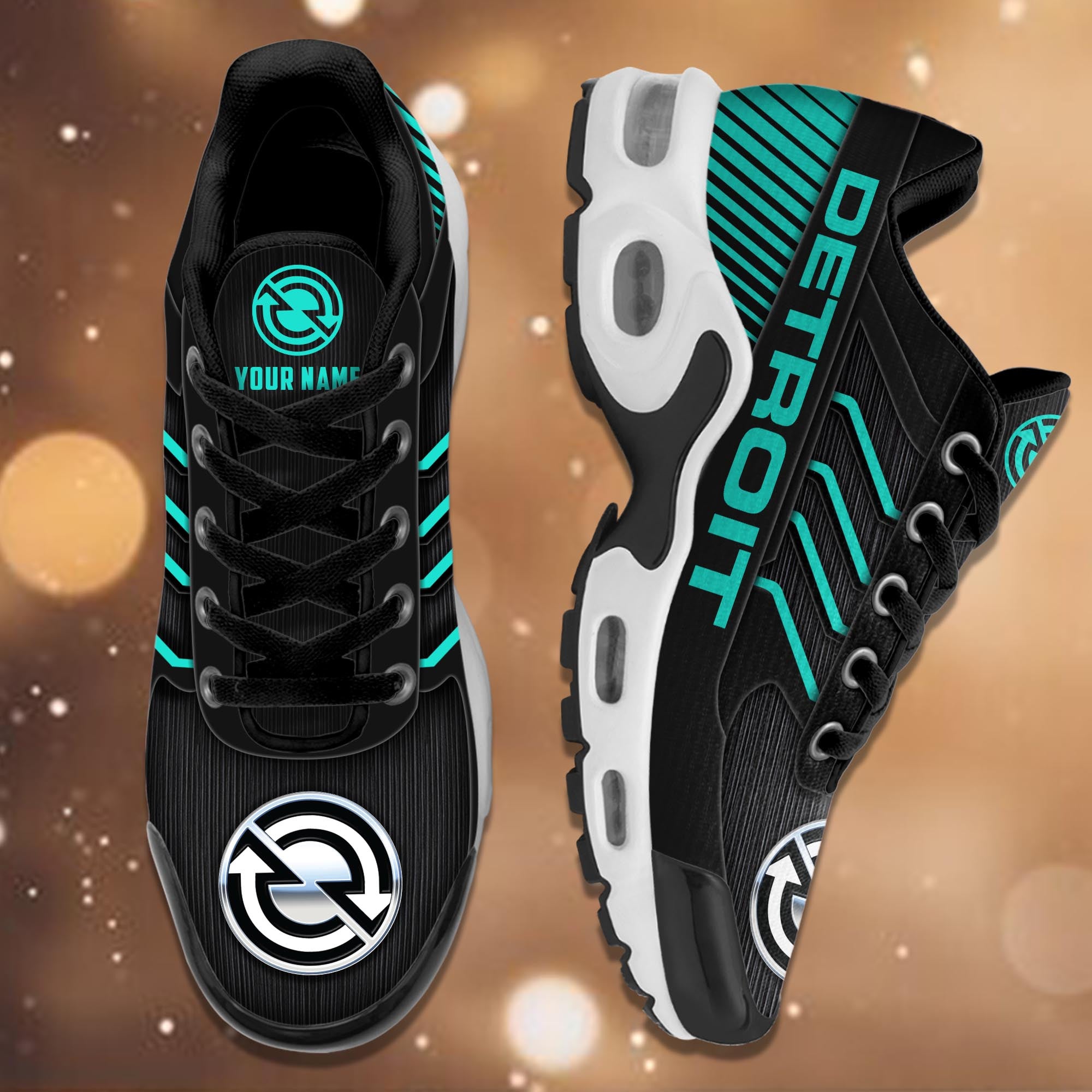 Ideafootwear Detroit Diesel TN Shoes Sneakers For Men And Women