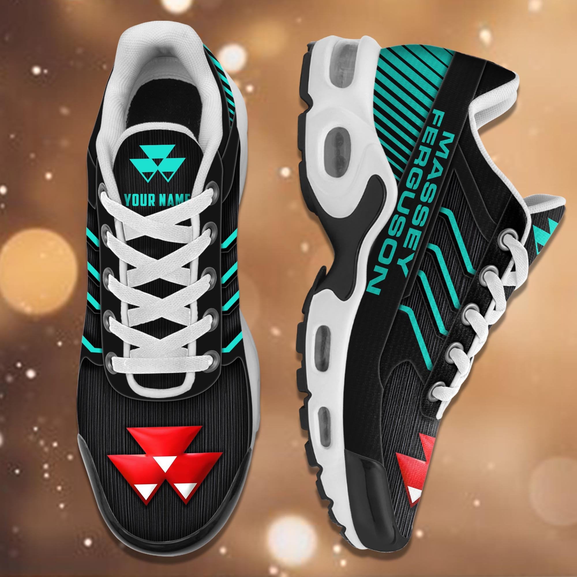 Ideafootwear Massey Ferguson TN Shoes Sneakers For Men And Women