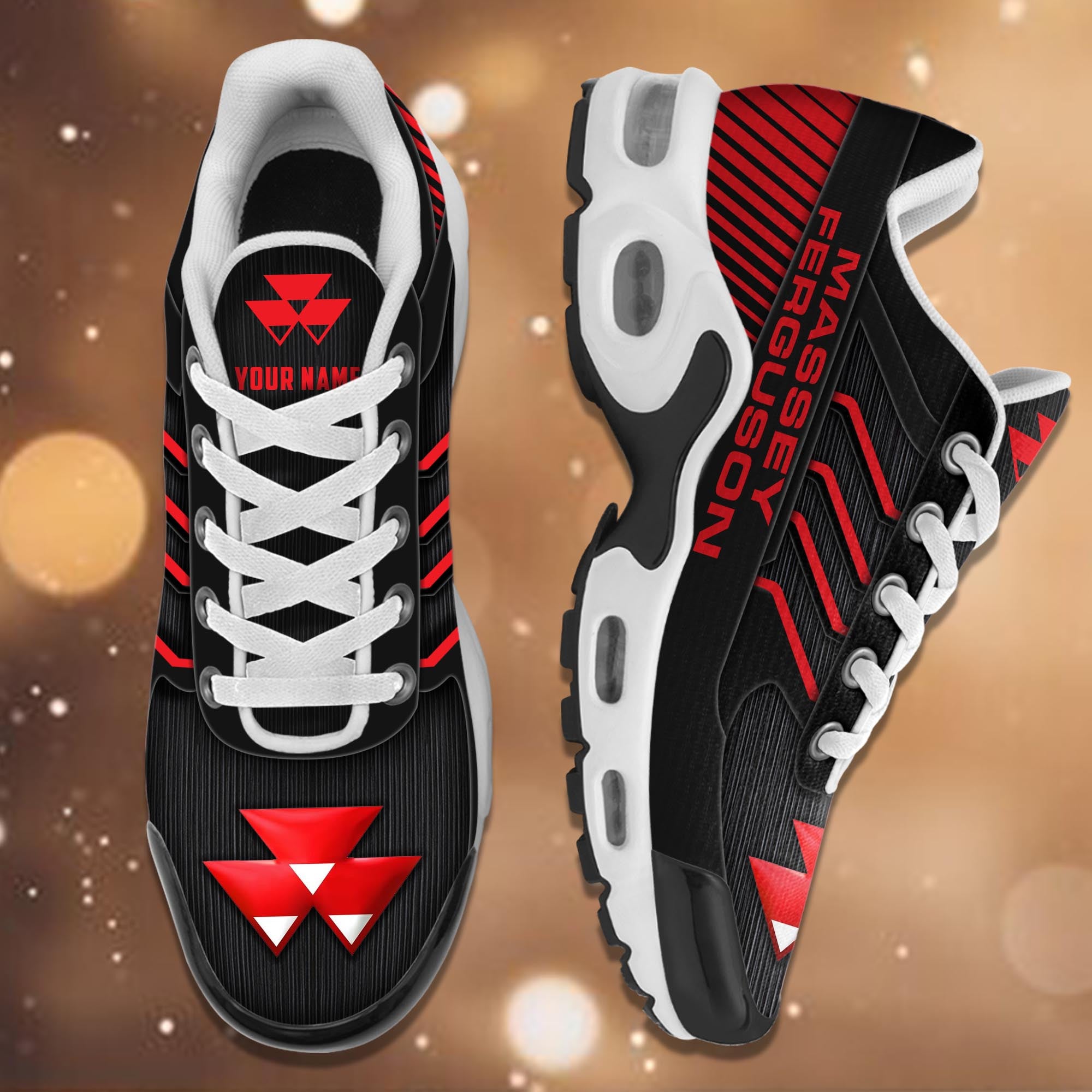 Ideafootwear Massey Ferguson TN Shoes Sneakers For Men And Women