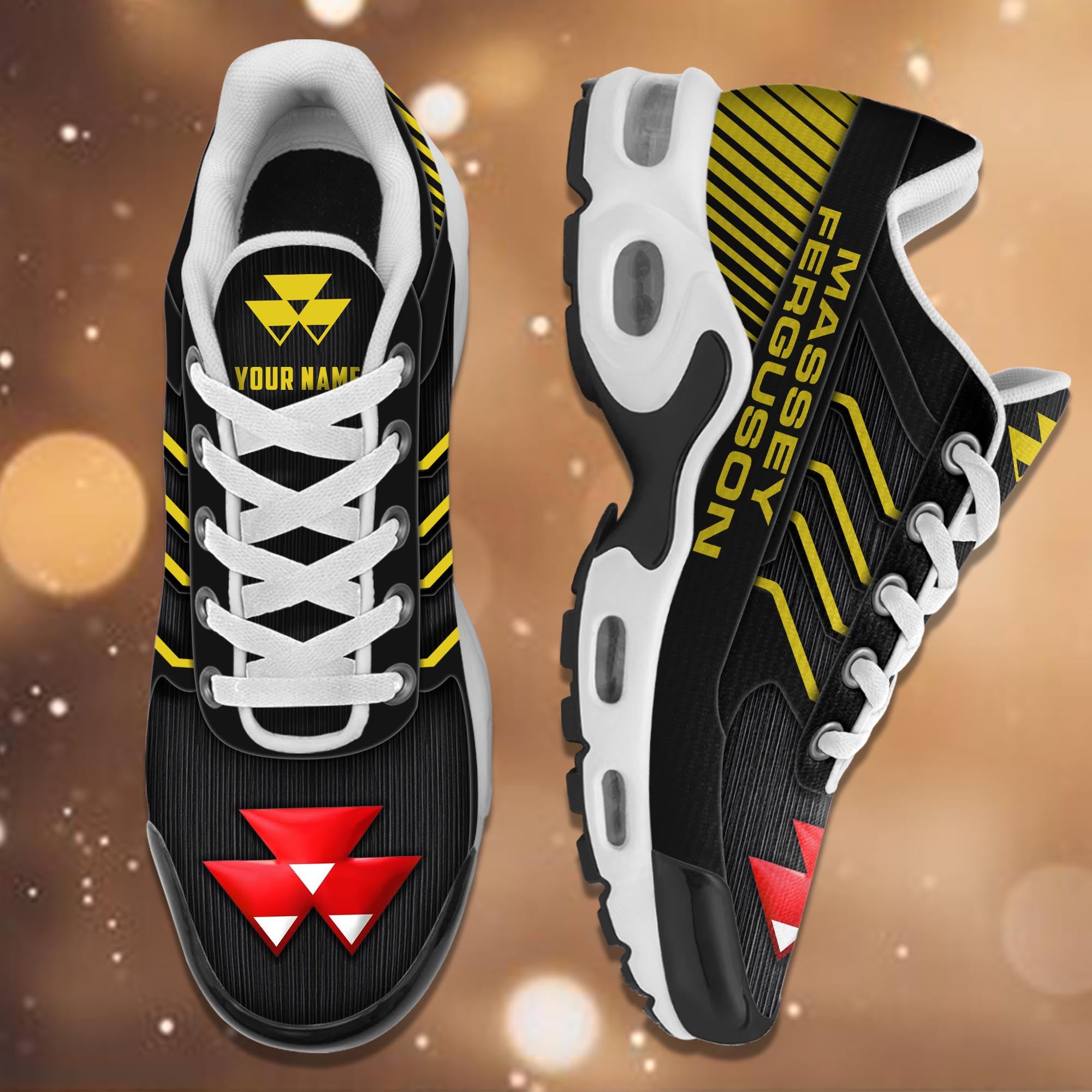 Ideafootwear Massey Ferguson TN Shoes Sneakers For Men And Women