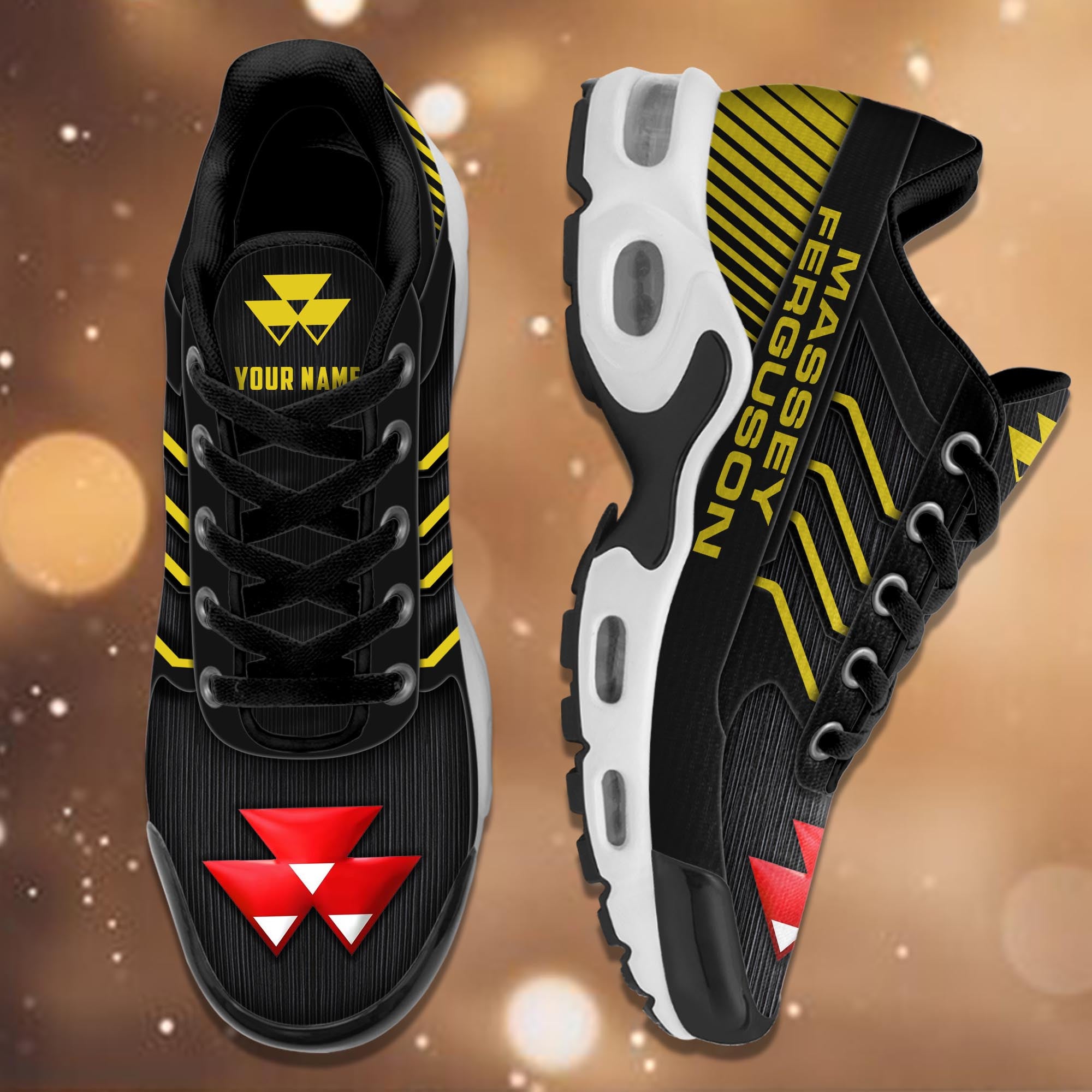 Ideafootwear Massey Ferguson TN Shoes Sneakers For Men And Women