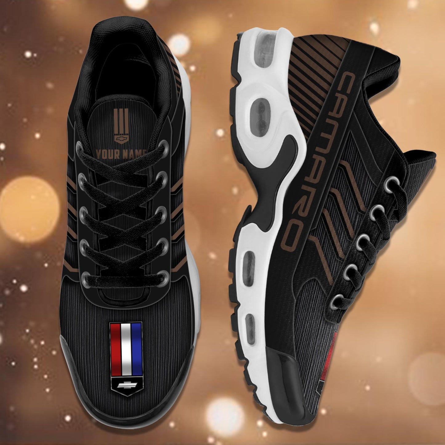 Ideafootwear Chevrolet Camaro TN Shoes Sneakers For Men And Women