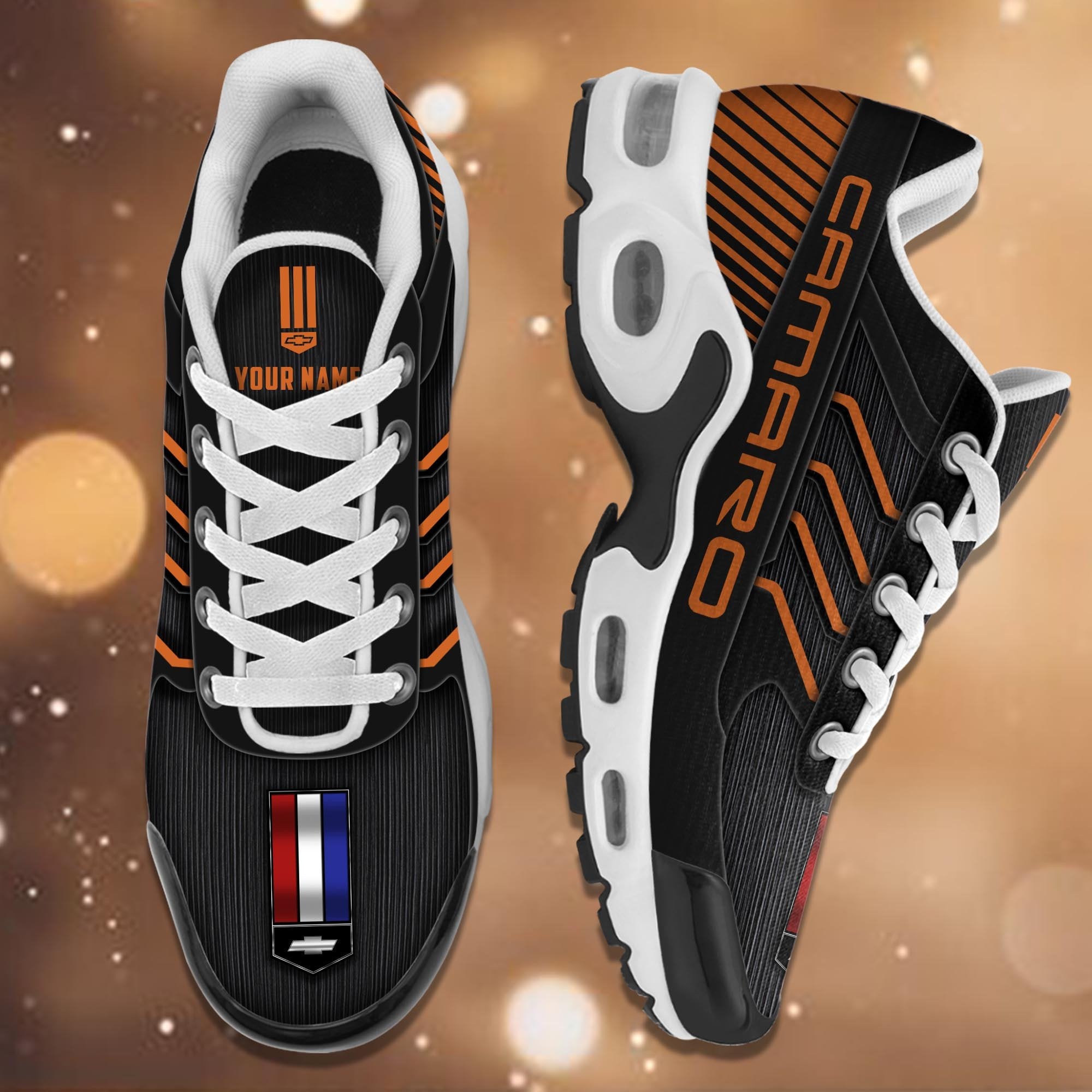 Ideafootwear Chevrolet Camaro TN Shoes Sneakers For Men And Women