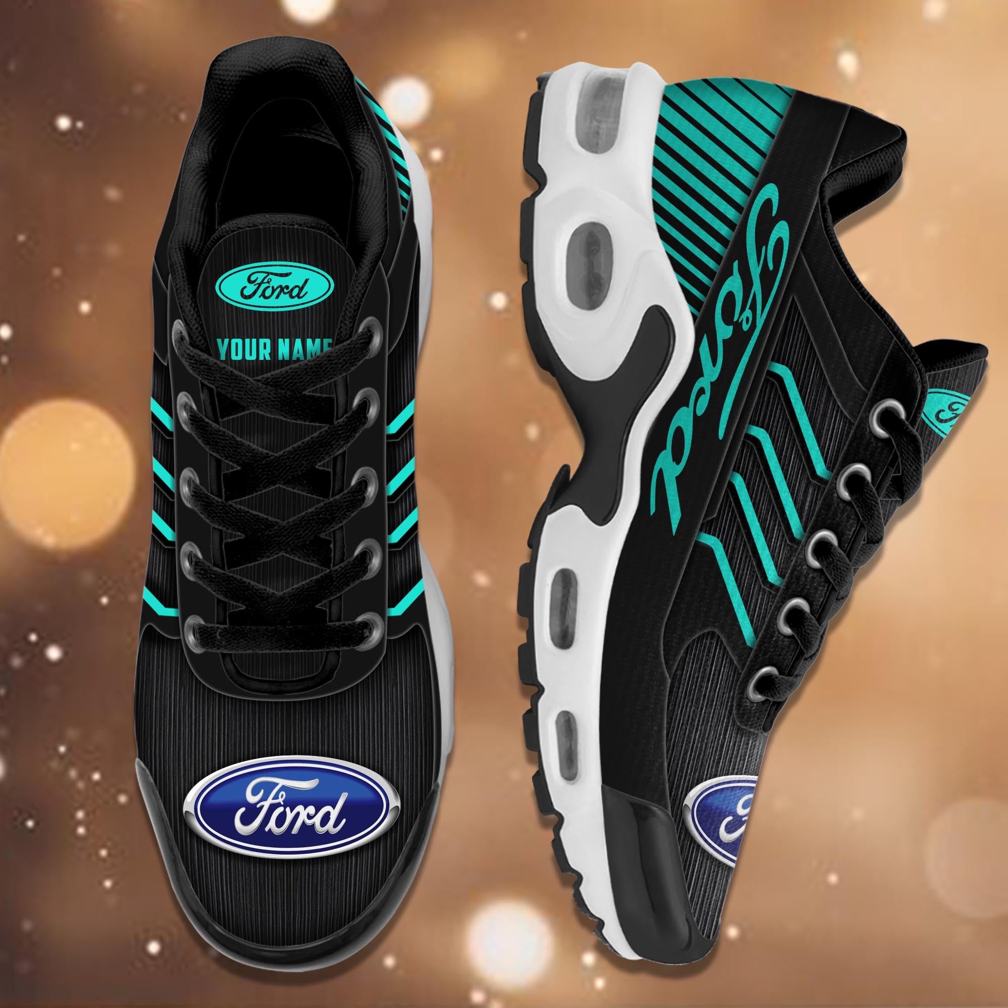 Ideafootwear Ford TN Shoes Sneakers For Men And Women