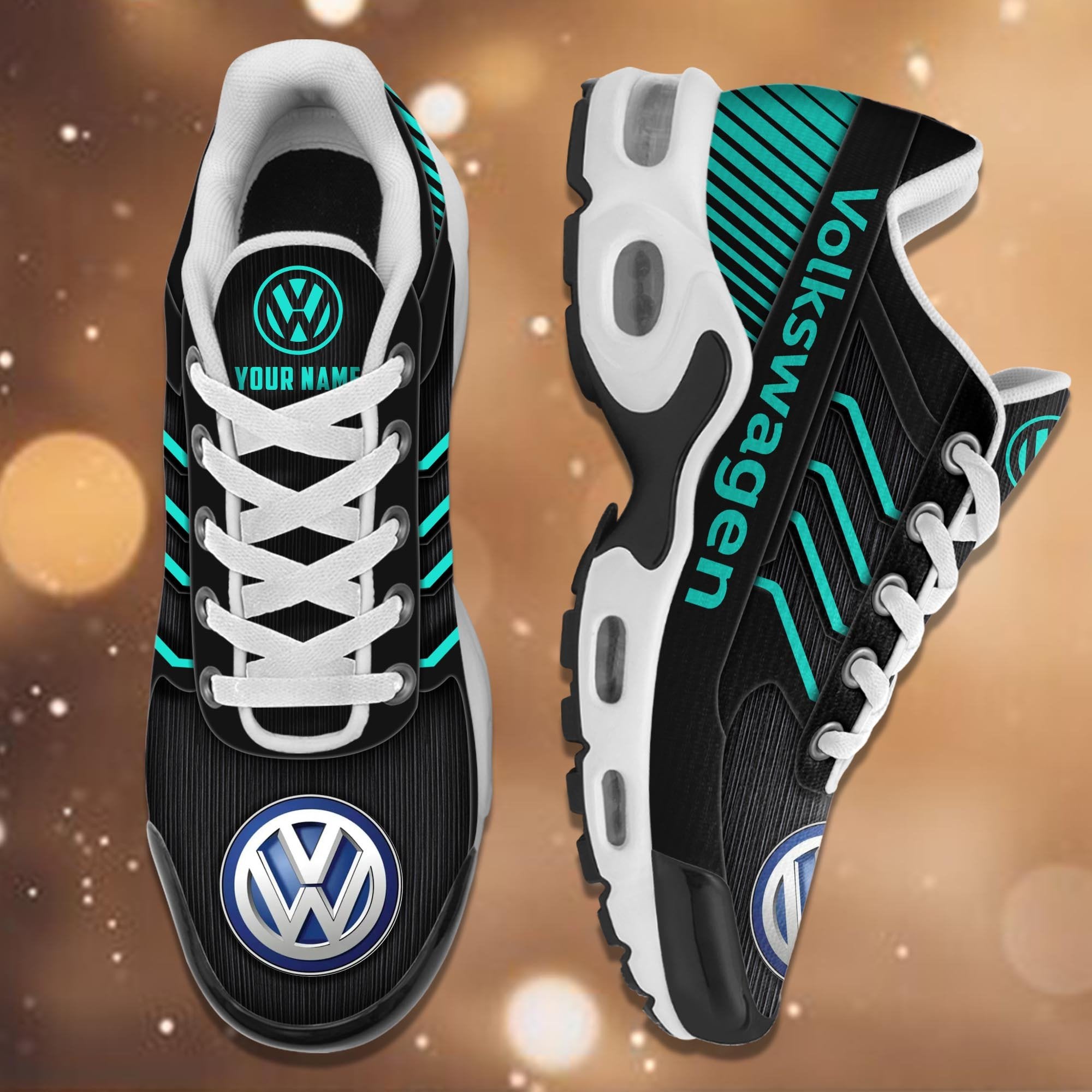 Ideafootwear Volkswagen TN Shoes Sneakers For Men And Women