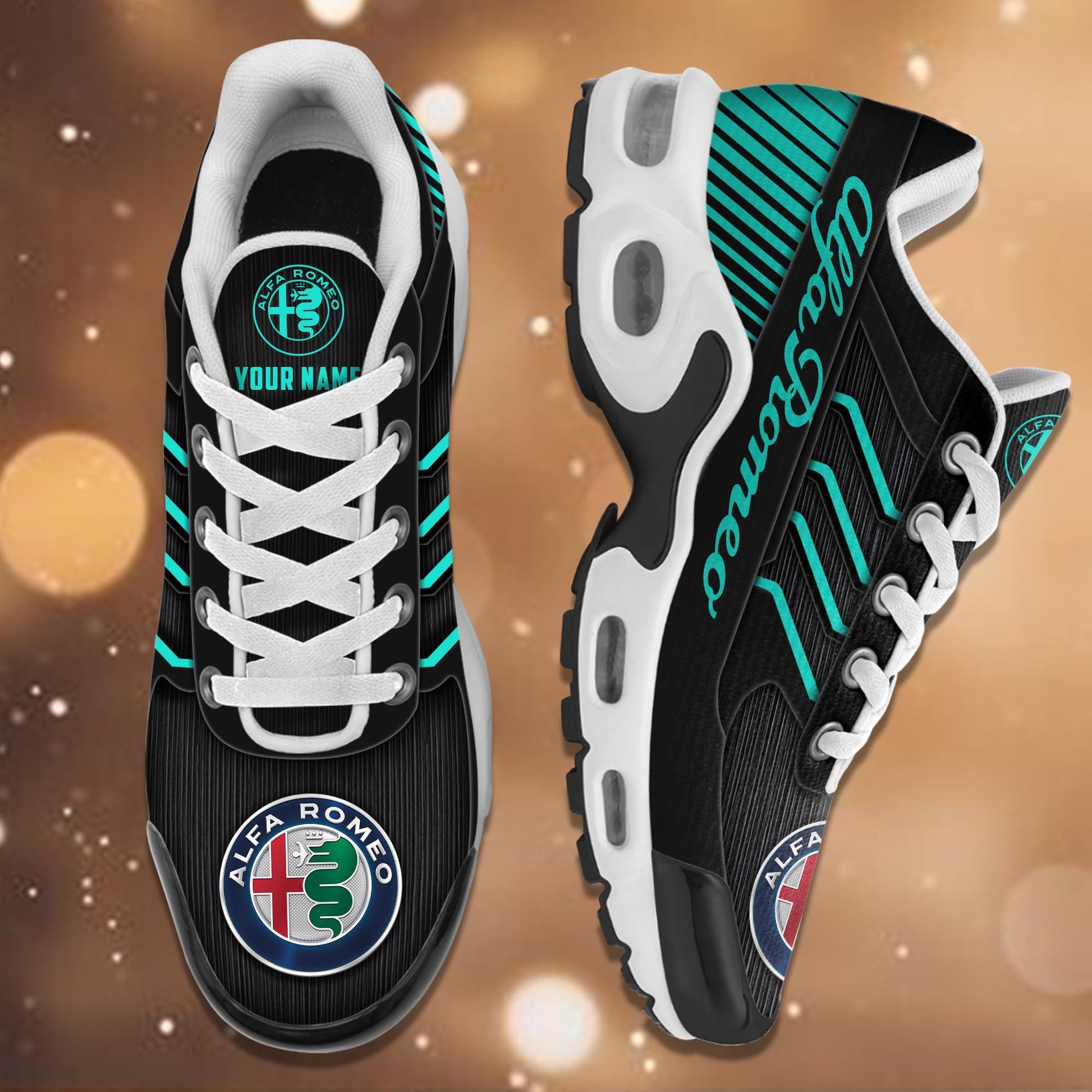 Ideafootwear Alfa Romeo TN Shoes Sneakers For Men And Women