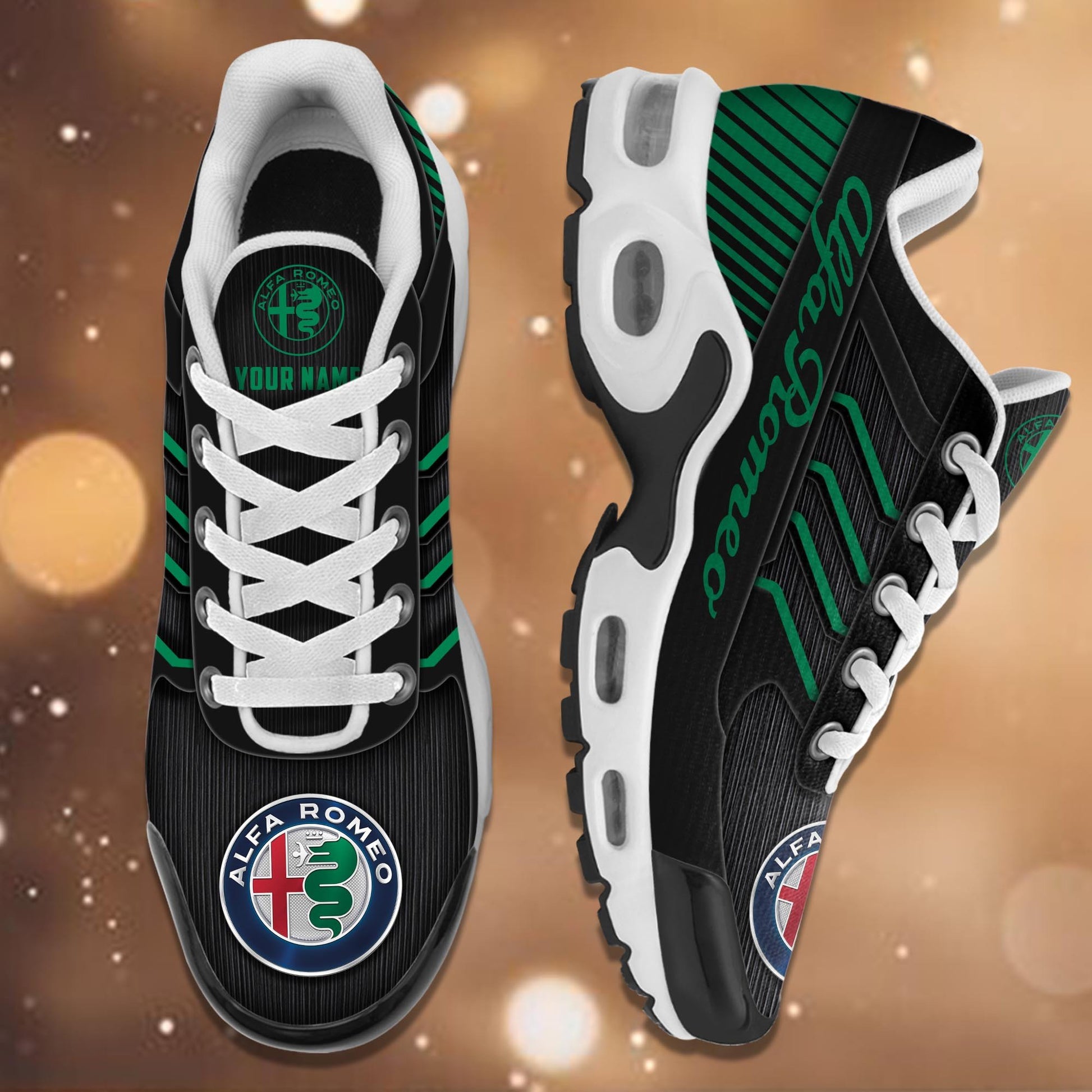 Ideafootwear Alfa Romeo TN Shoes Sneakers For Men And Women