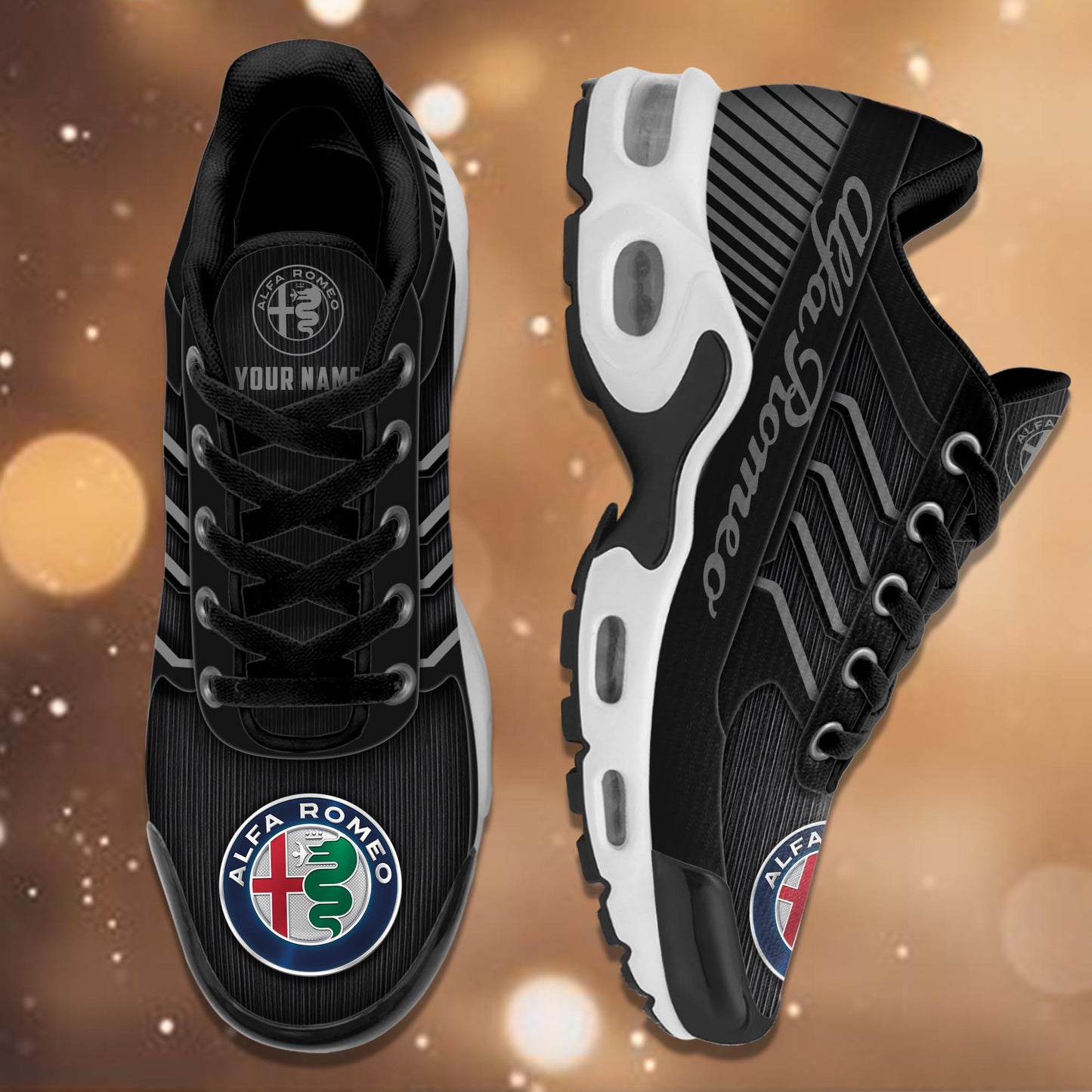 Ideafootwear Alfa Romeo TN Shoes Sneakers For Men And Women