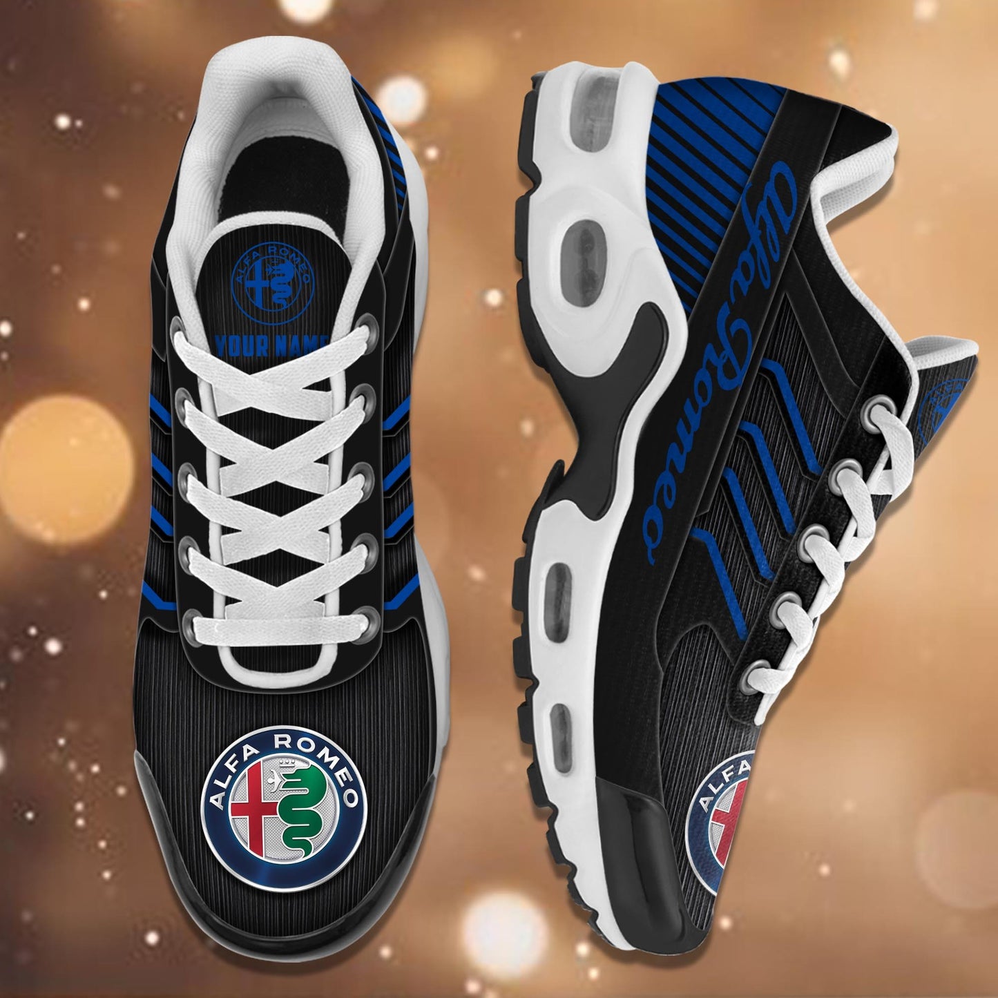Ideafootwear Alfa Romeo TN Shoes Sneakers For Men And Women