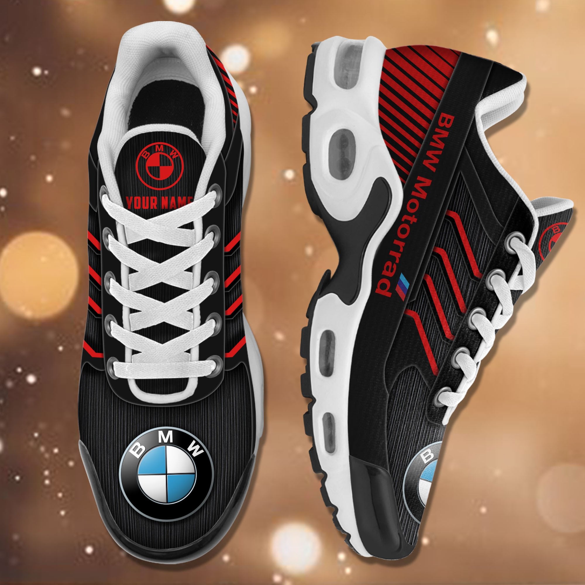 Ideafootwear BMW Motorrad TN Shoes Sneakers For Men And Women