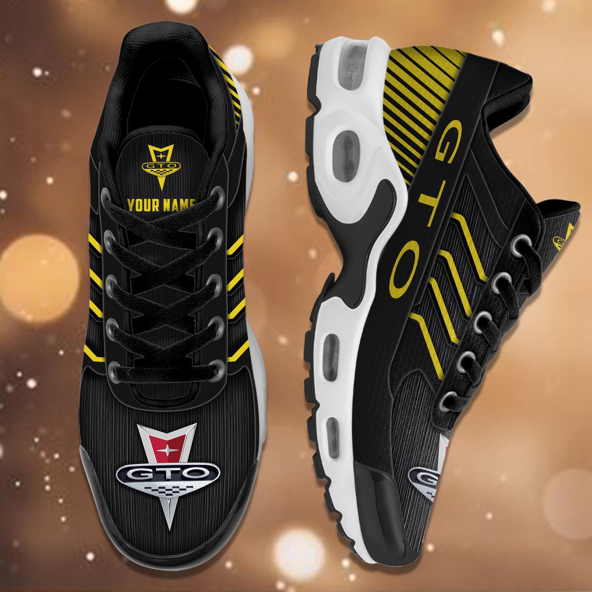 Ideafootwear Pontiac GTO TN Shoes Sneakers For Men And Women