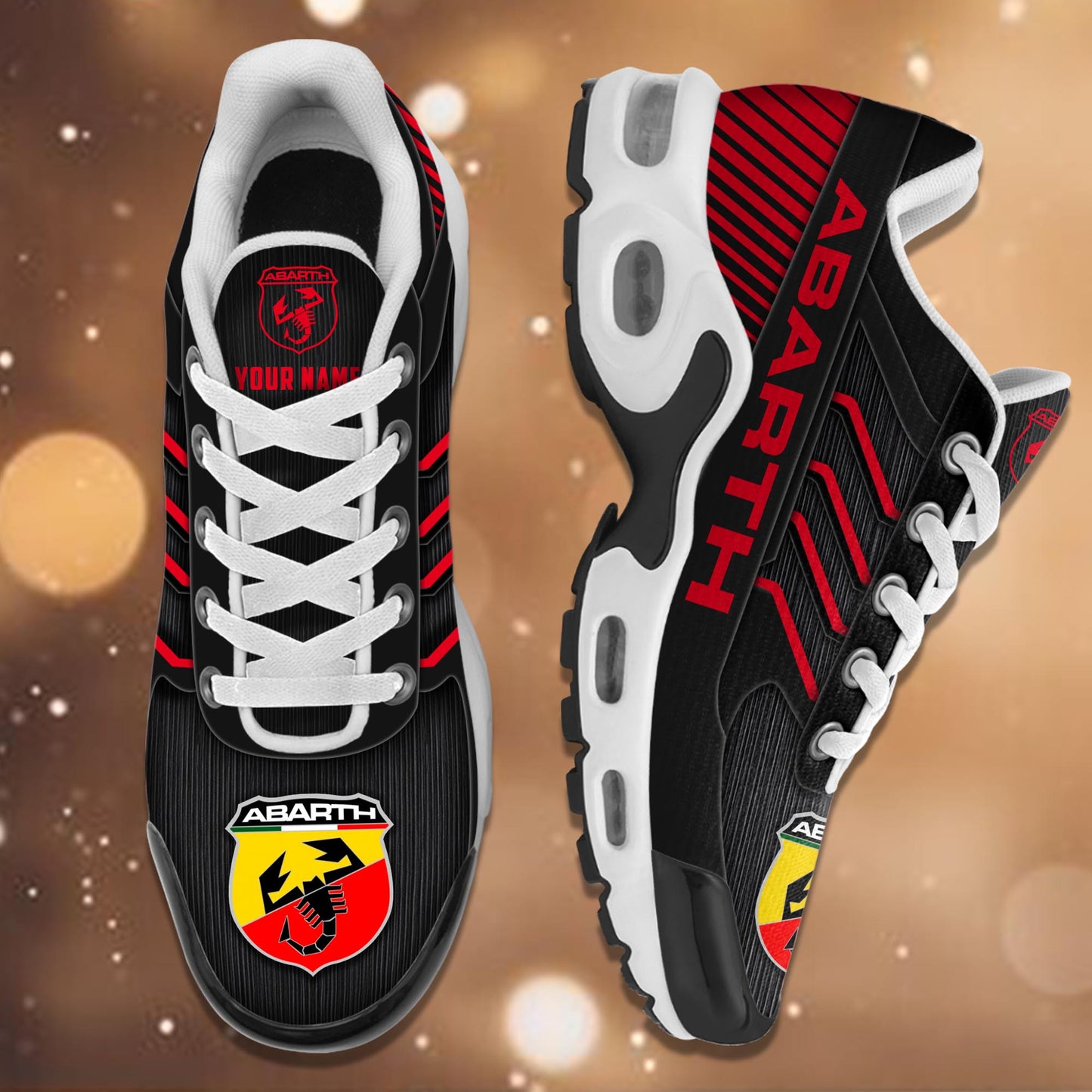 Ideafootwear Abarth TN Shoes Sneakers For Men And Women