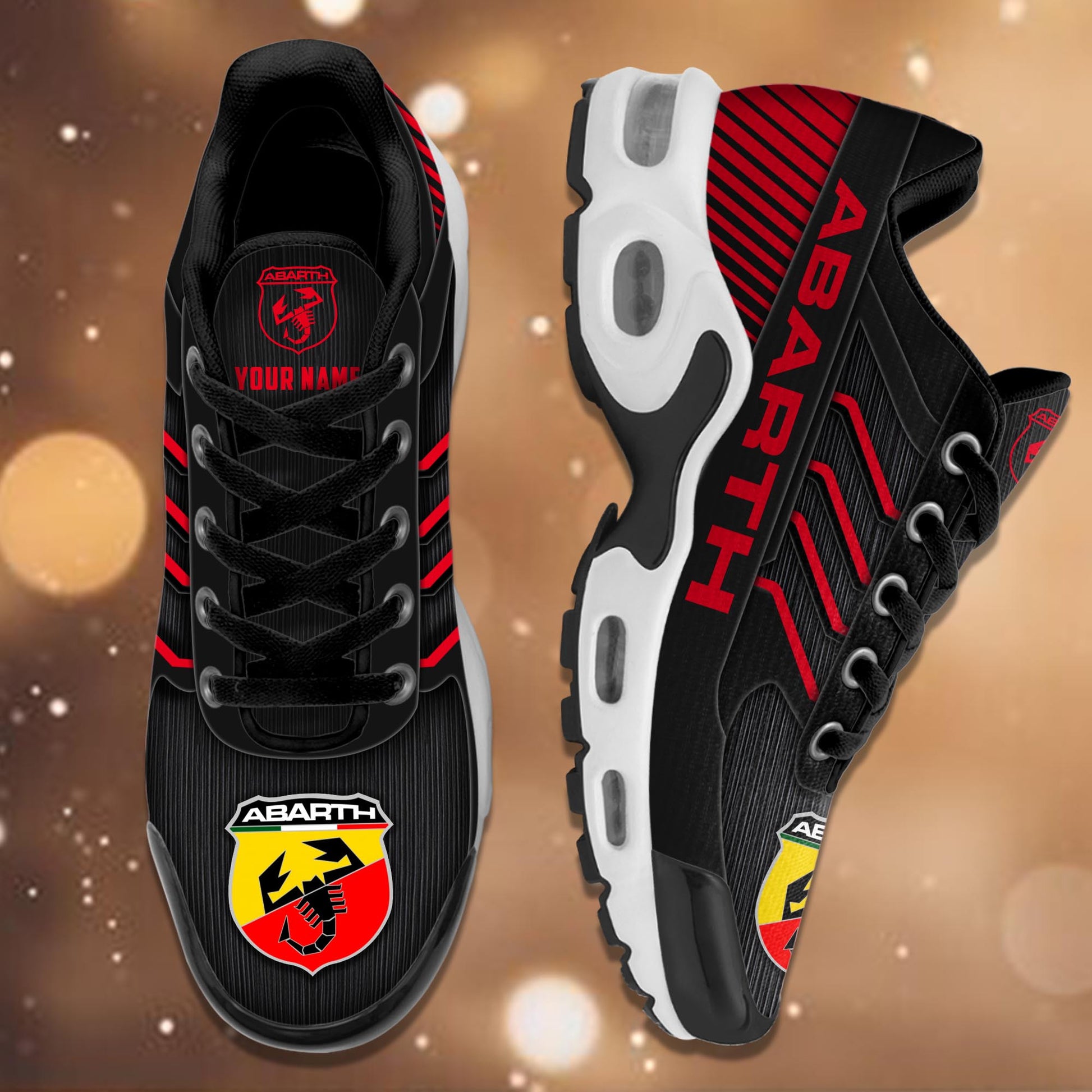 Ideafootwear Abarth TN Shoes Sneakers For Men And Women