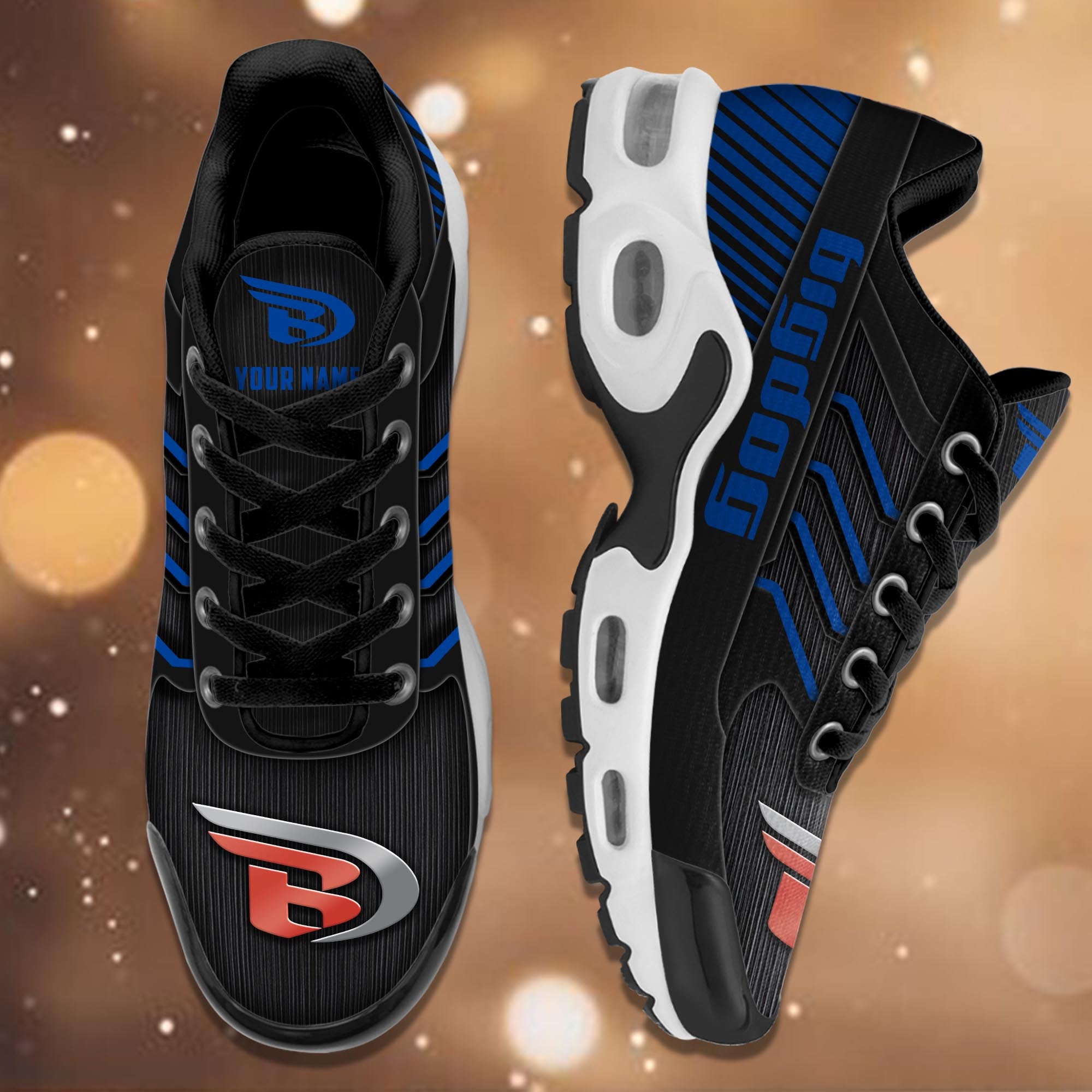 Ideafootwear Big Dog Motorcycles TN Shoes Sneakers For Men And Women