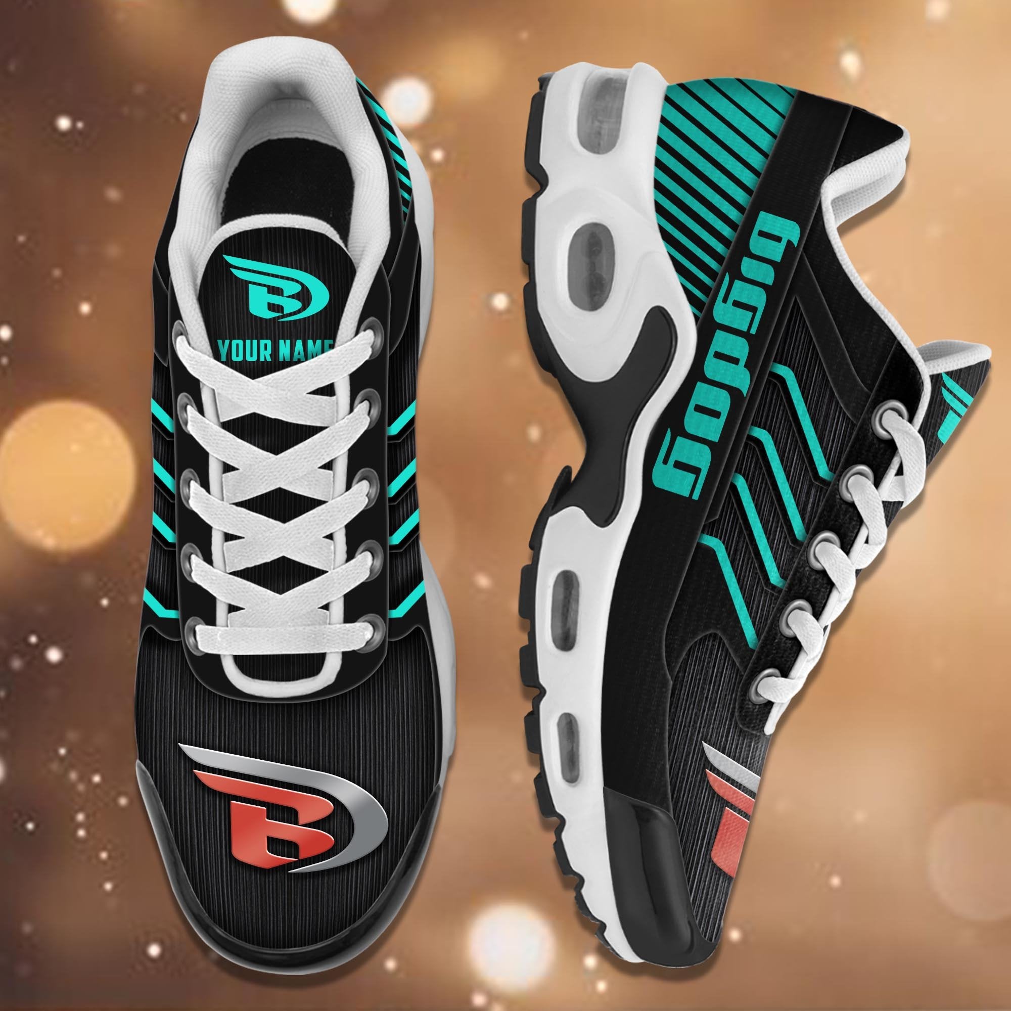 Ideafootwear Big Dog Motorcycles TN Shoes Sneakers For Men And Women