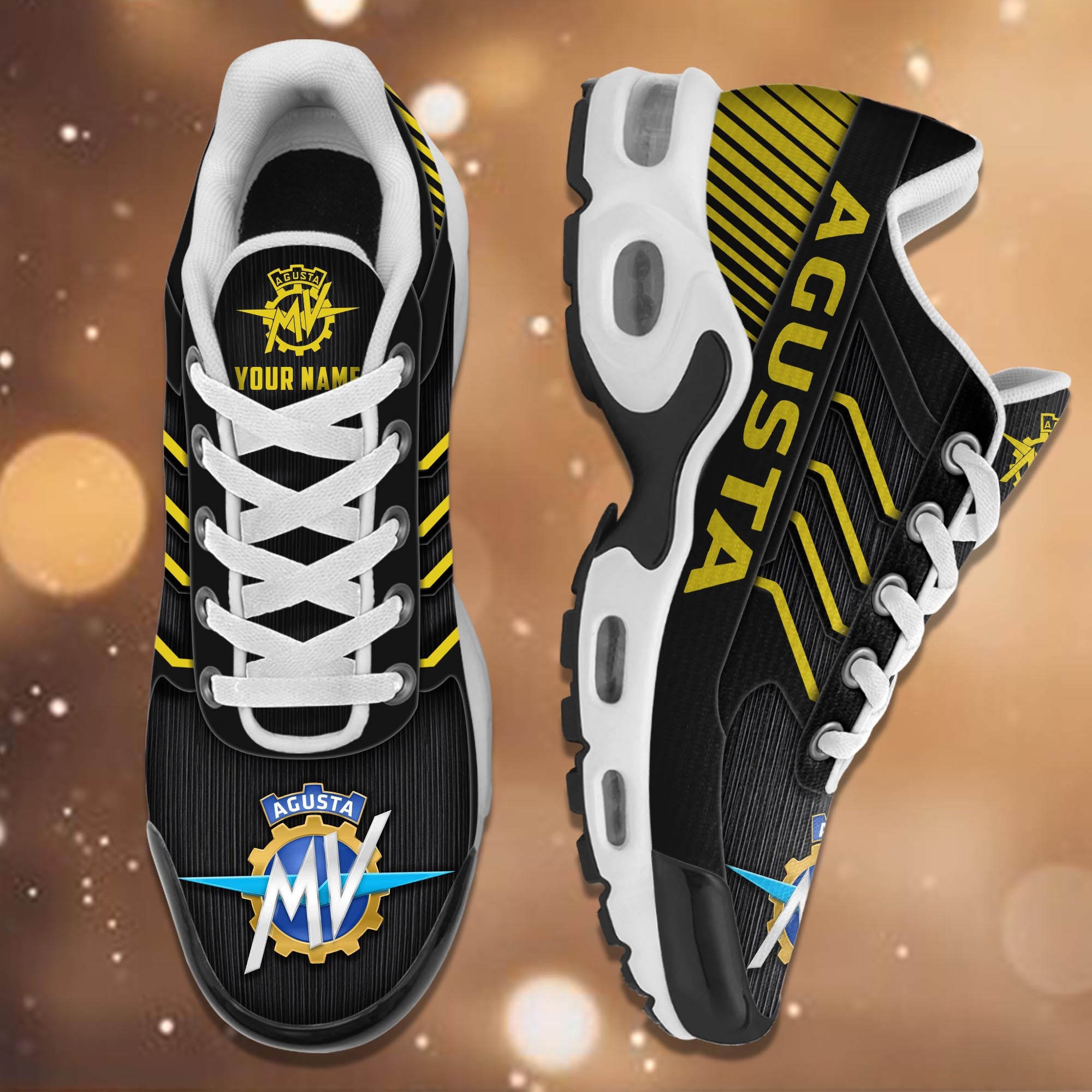 Ideafootwear MV Agusta TN Shoes Sneakers For Men And Women