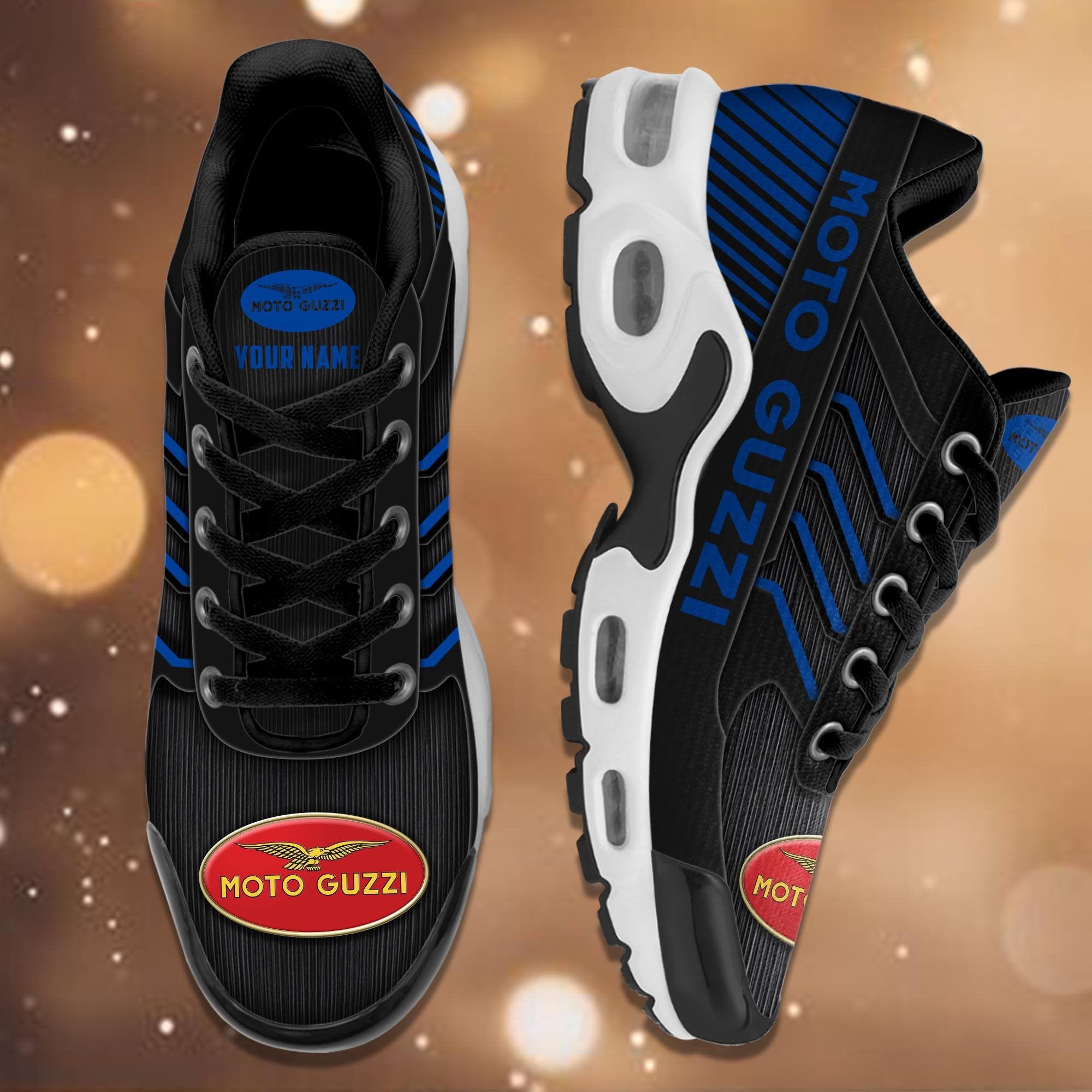 Ideafootwear Moto-Guzzi TN Shoes Sneakers For Men And Women