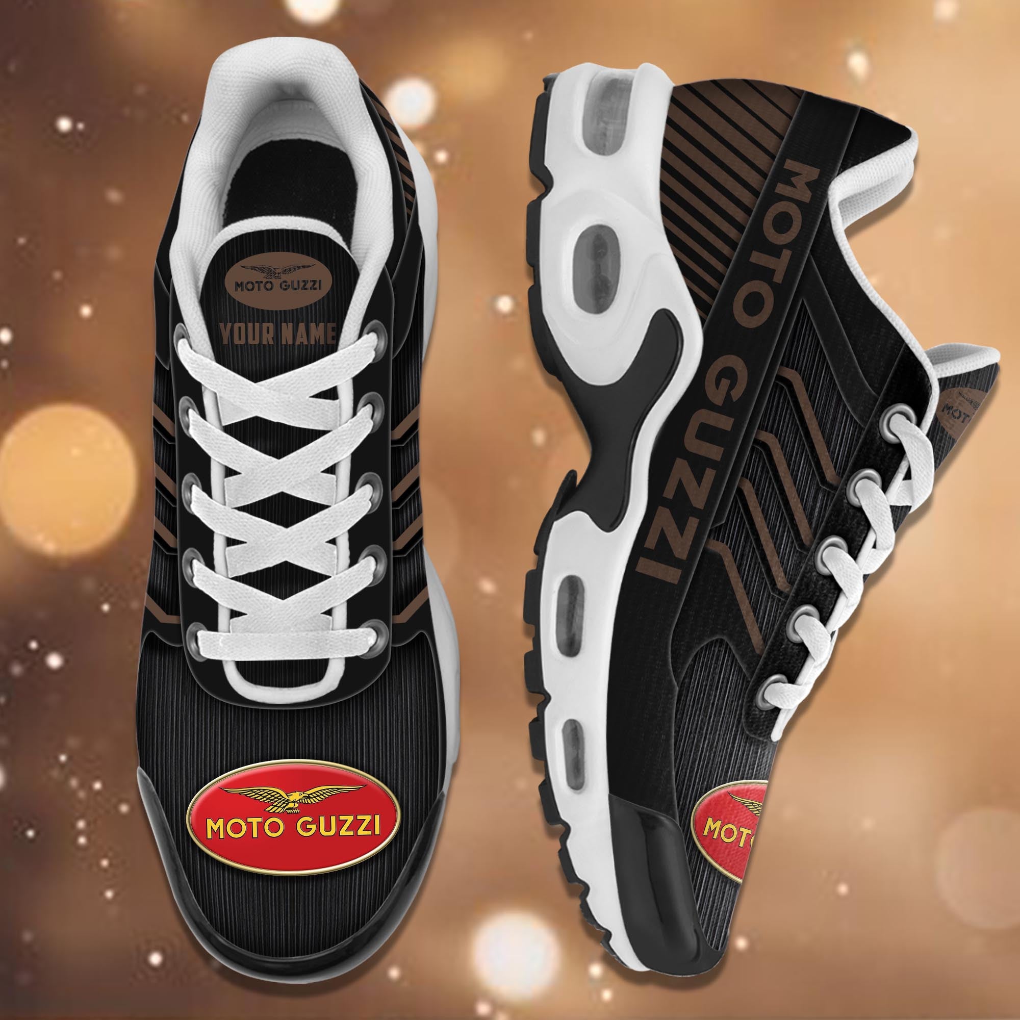 Ideafootwear Moto-Guzzi TN Shoes Sneakers For Men And Women
