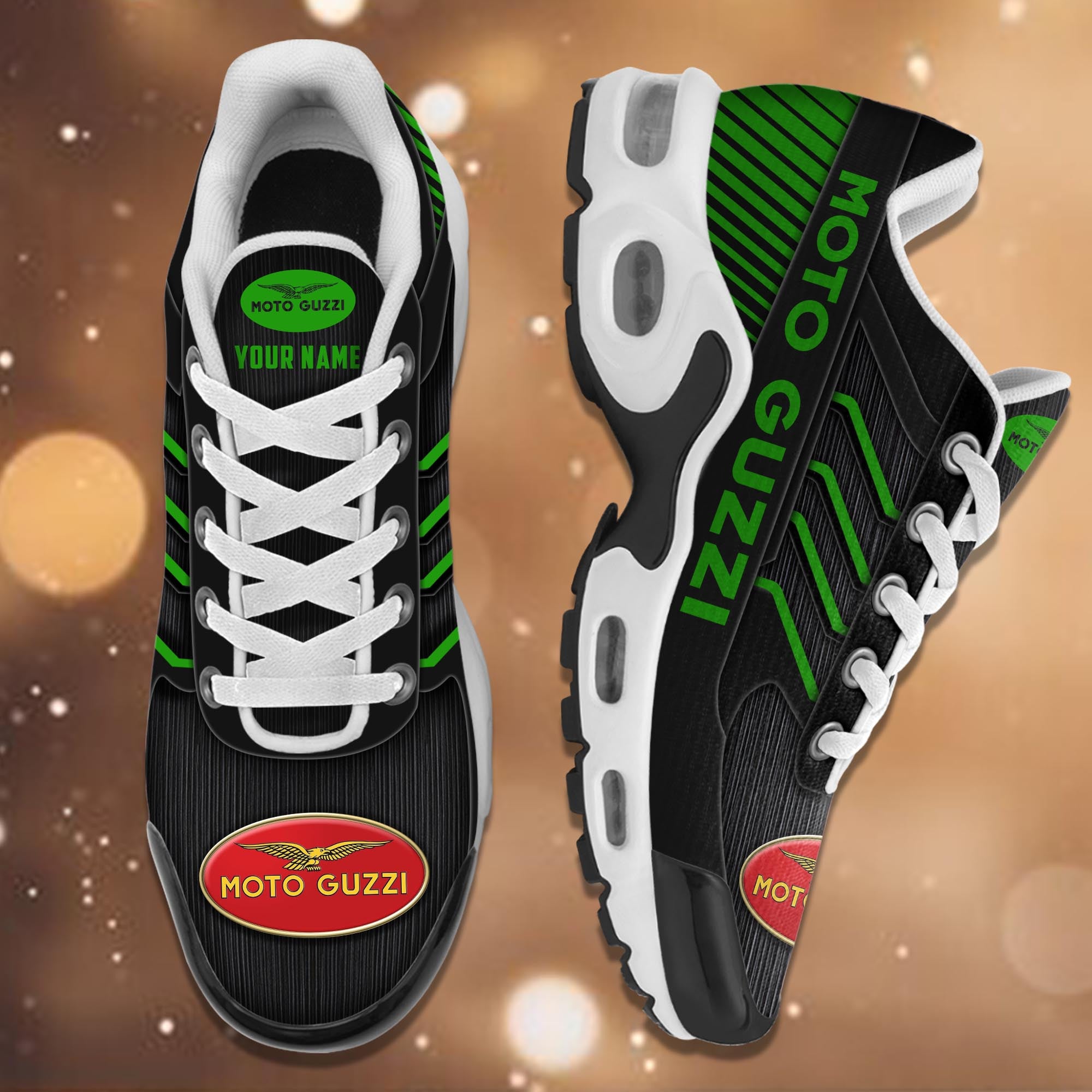 Ideafootwear Moto-Guzzi TN Shoes Sneakers For Men And Women