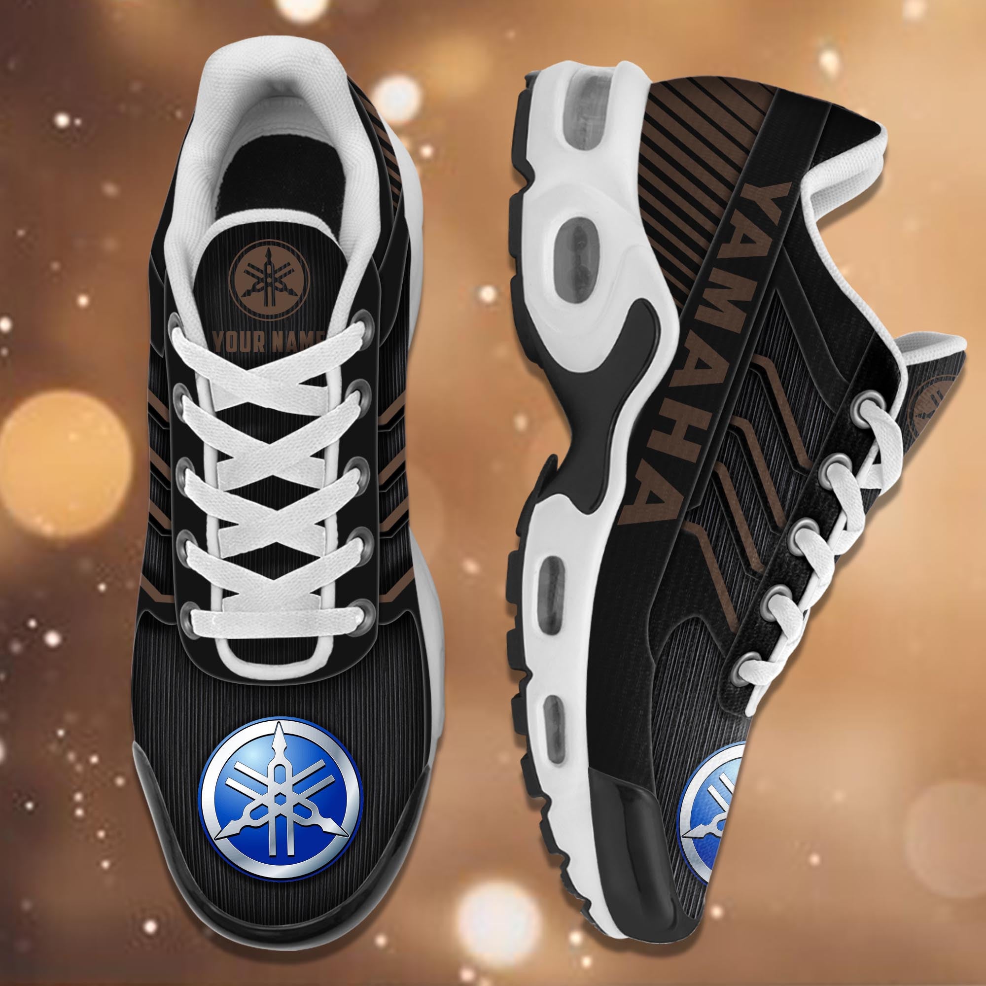 Ideafootwear Yamaha Blue TN Shoes Sneakers For Men And Women
