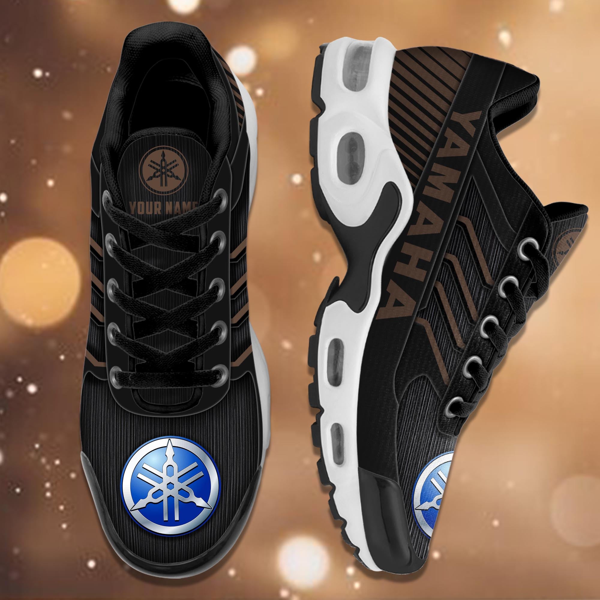 Ideafootwear Yamaha Blue TN Shoes Sneakers For Men And Women