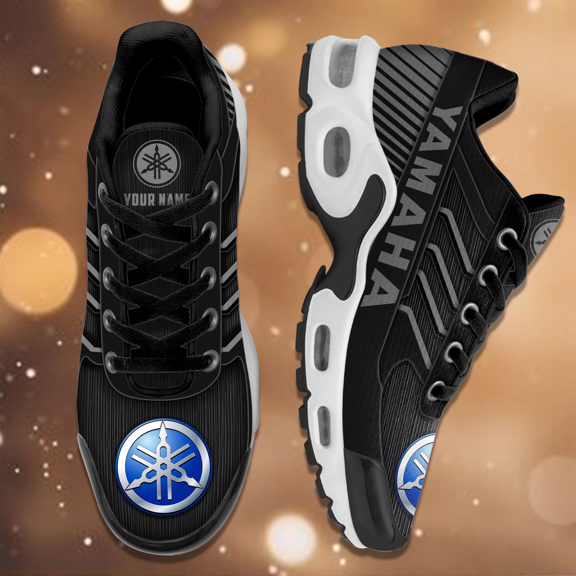 Ideafootwear Yamaha Blue TN Shoes Sneakers For Men And Women