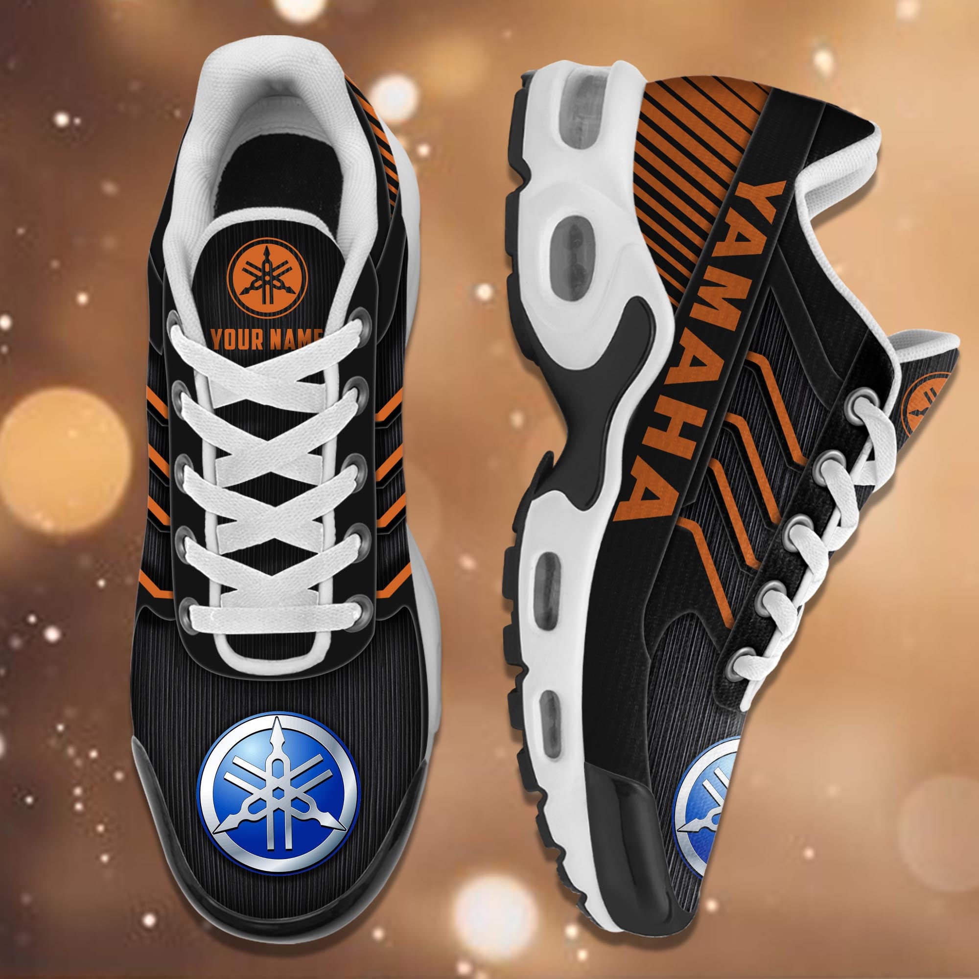 Ideafootwear Yamaha Blue TN Shoes Sneakers For Men And Women