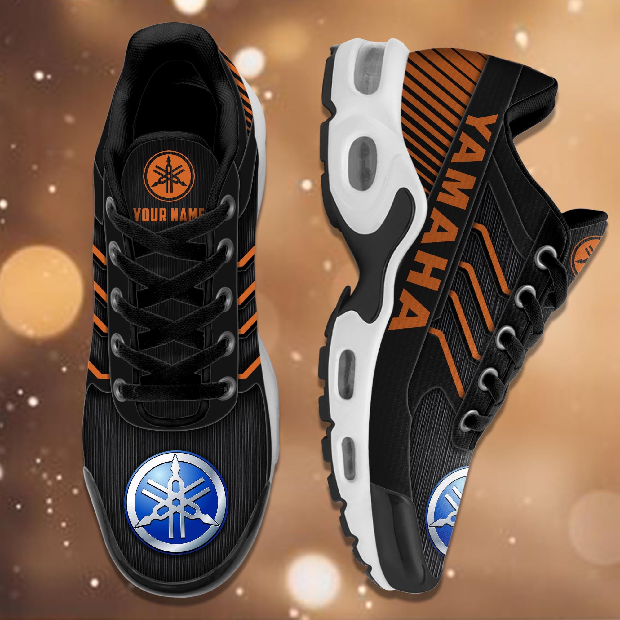 Ideafootwear Yamaha Blue TN Shoes Sneakers For Men And Women