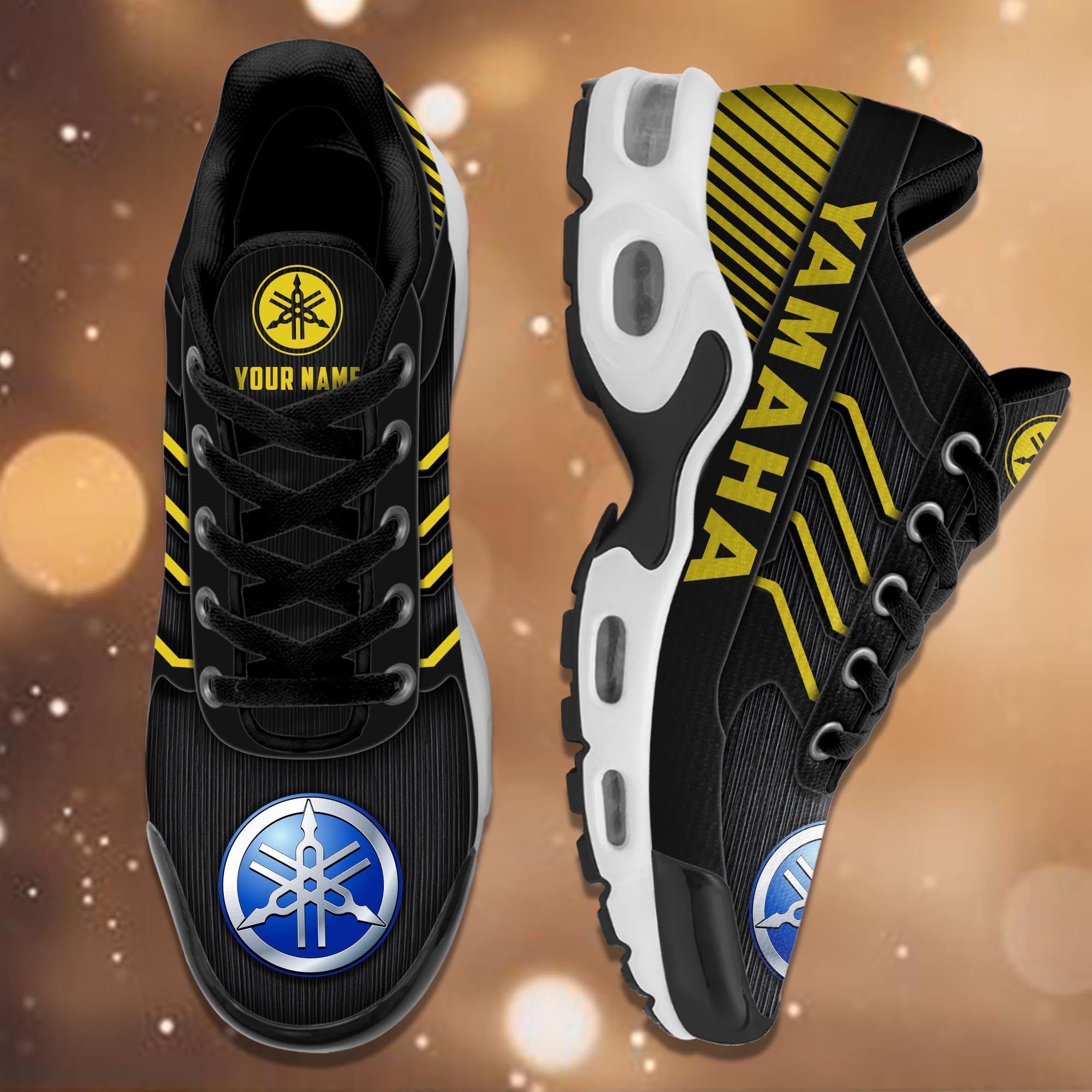 Ideafootwear Yamaha Blue TN Shoes Sneakers For Men And Women