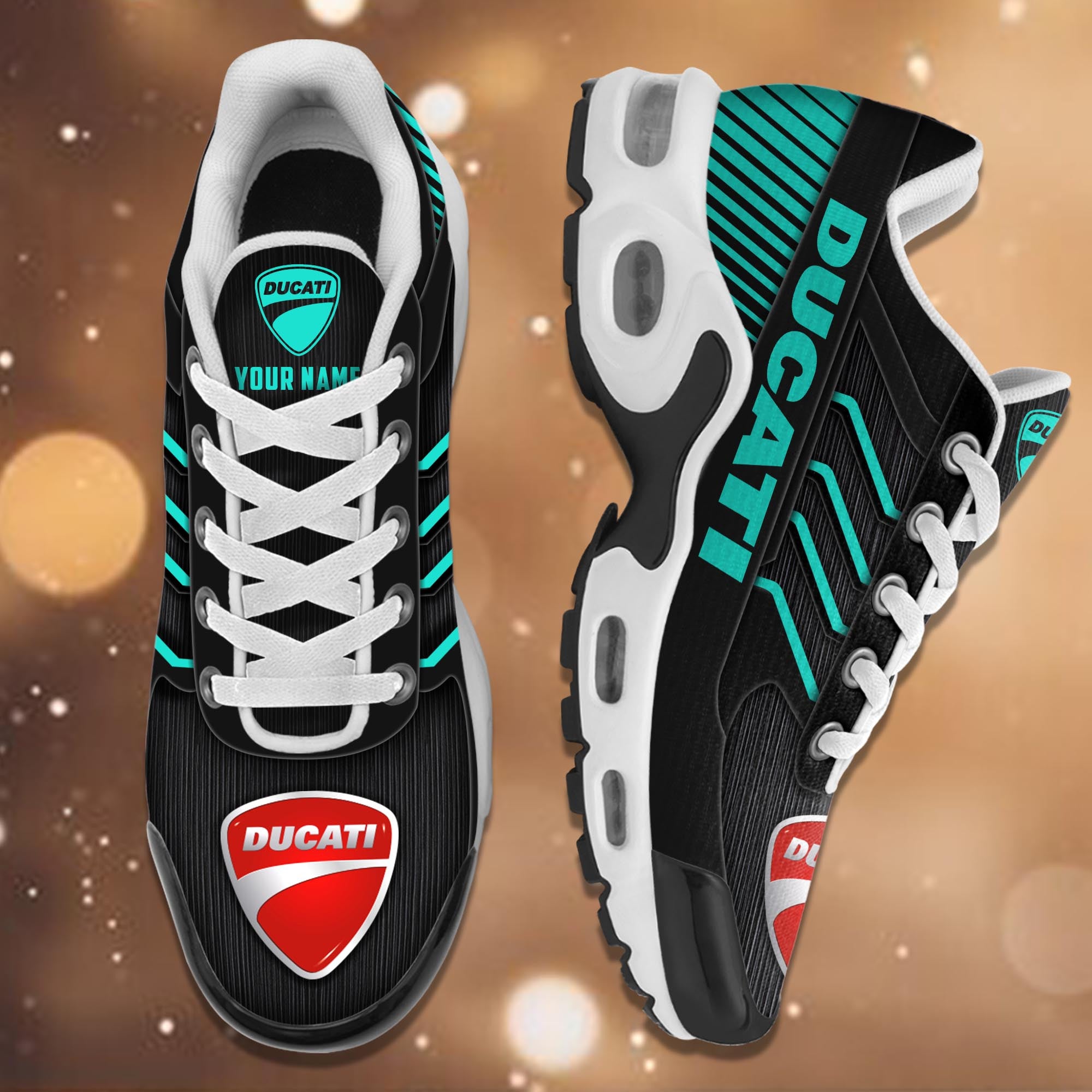 Ideafootwear Ducati TN Shoes Sneakers For Men And Women
