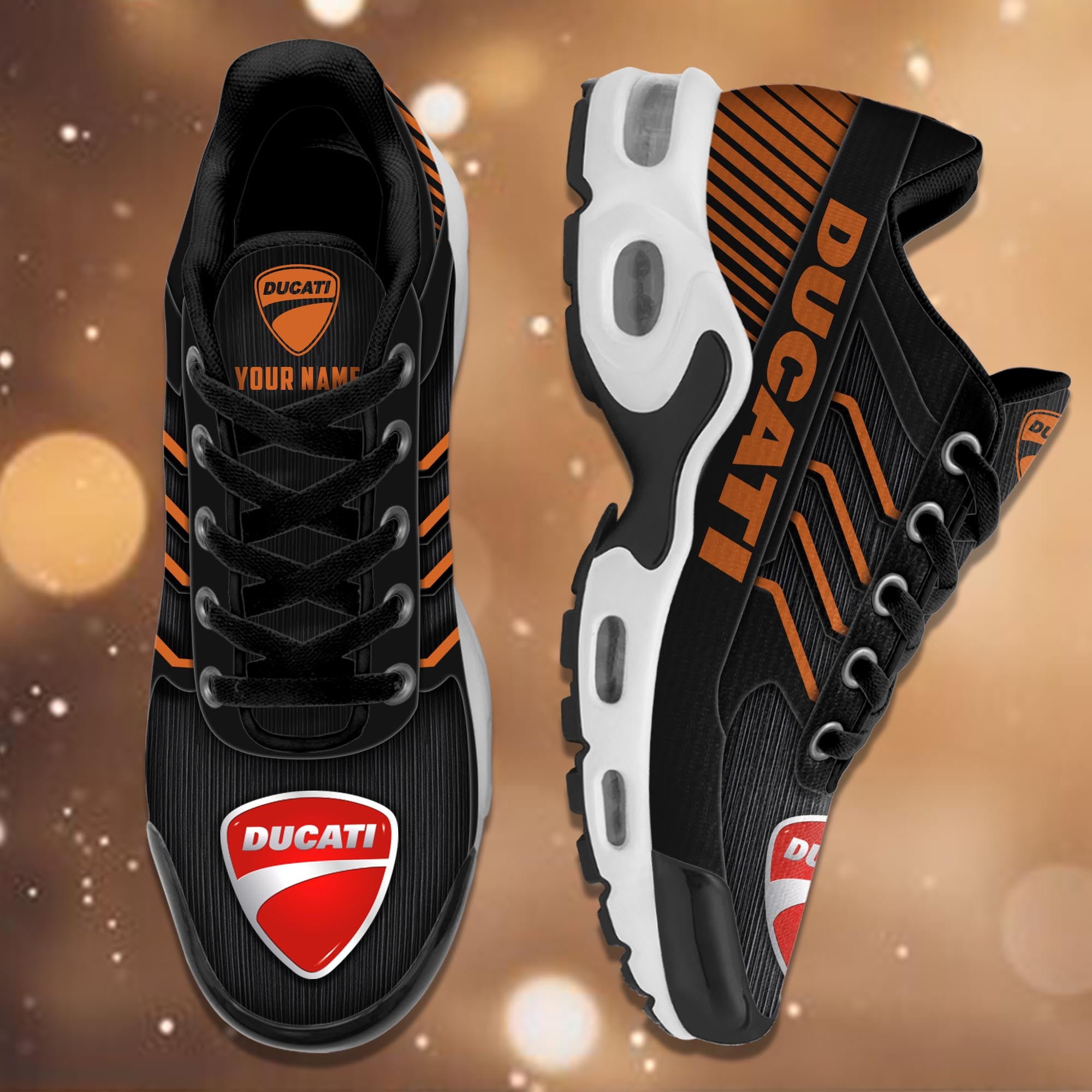 Ideafootwear Ducati TN Shoes Sneakers For Men And Women