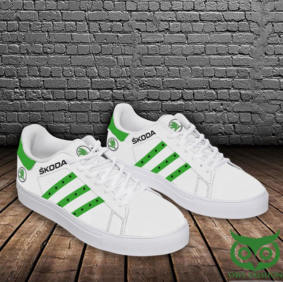 Ideafootwear Škoda Auto Skate Stan Shoes Sneakes For Men And Women
