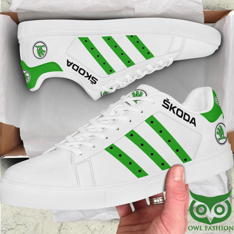 Ideafootwear Škoda Auto Skate Stan Shoes Sneakes For Men And Women