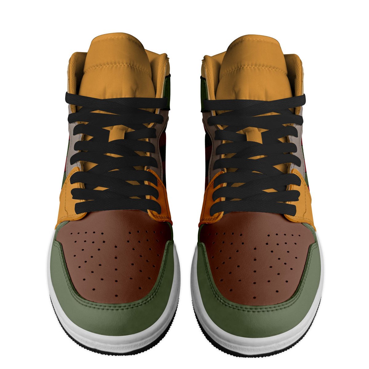Ideafootwear A Nightmare on Elm Street AJ1 High Sneakers Shoes For Men And Women