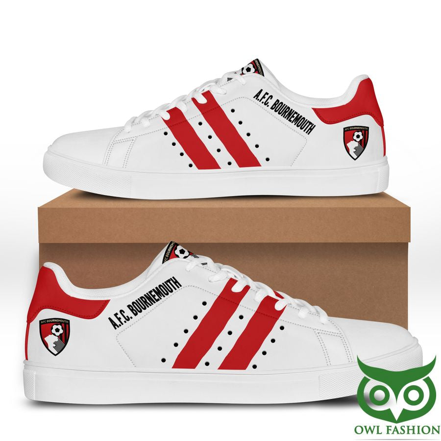 Ideafootwear A.F.C. Bournemouth Skate Stan Shoes Sneakes For Men And Women