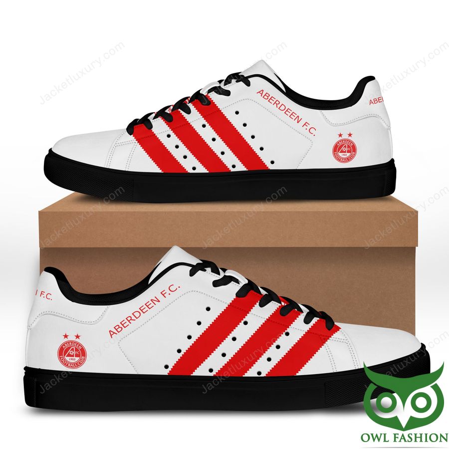 Ideafootwear Aberdeen F.C. Skate Stan Shoes Sneakes For Men And Women